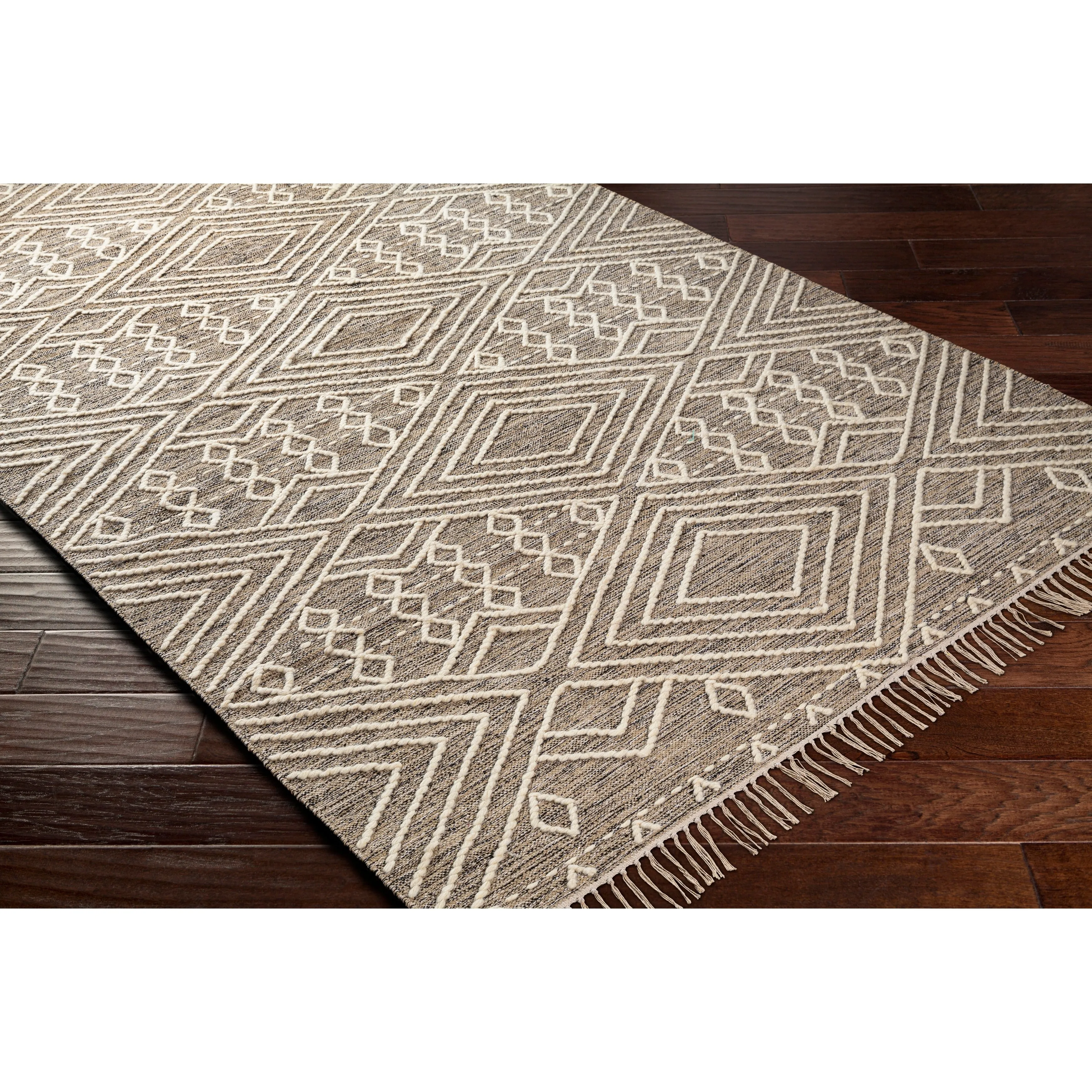 Livabliss Harris Handmade Cotton Boho Nomad Area Rug