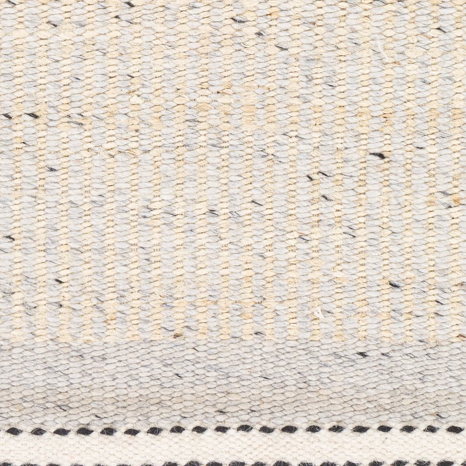 Livabliss Kenelm Boho Embroidered Jute & Wool Area Rug
