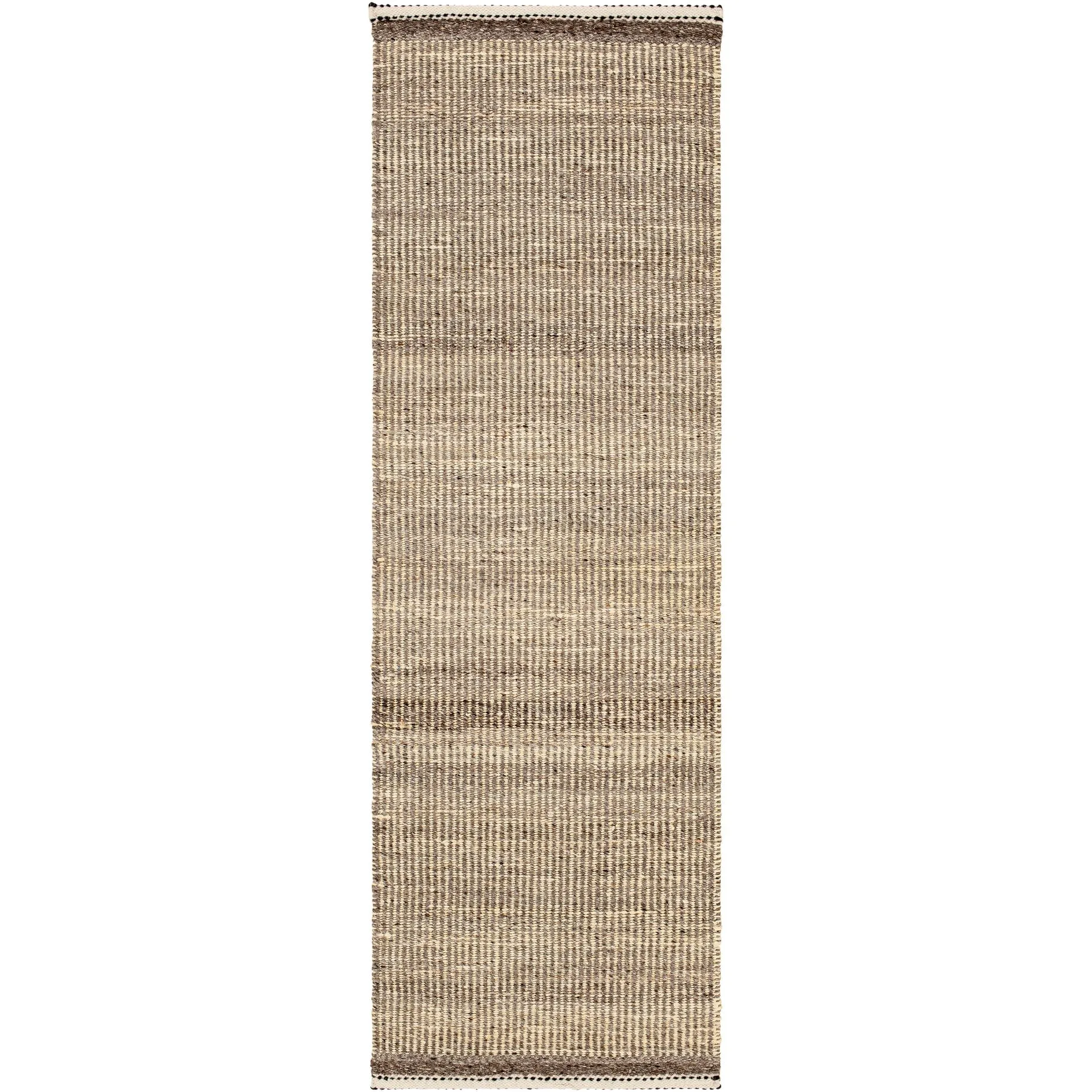 Livabliss Kenelm Boho Embroidered Jute & Wool Area Rug