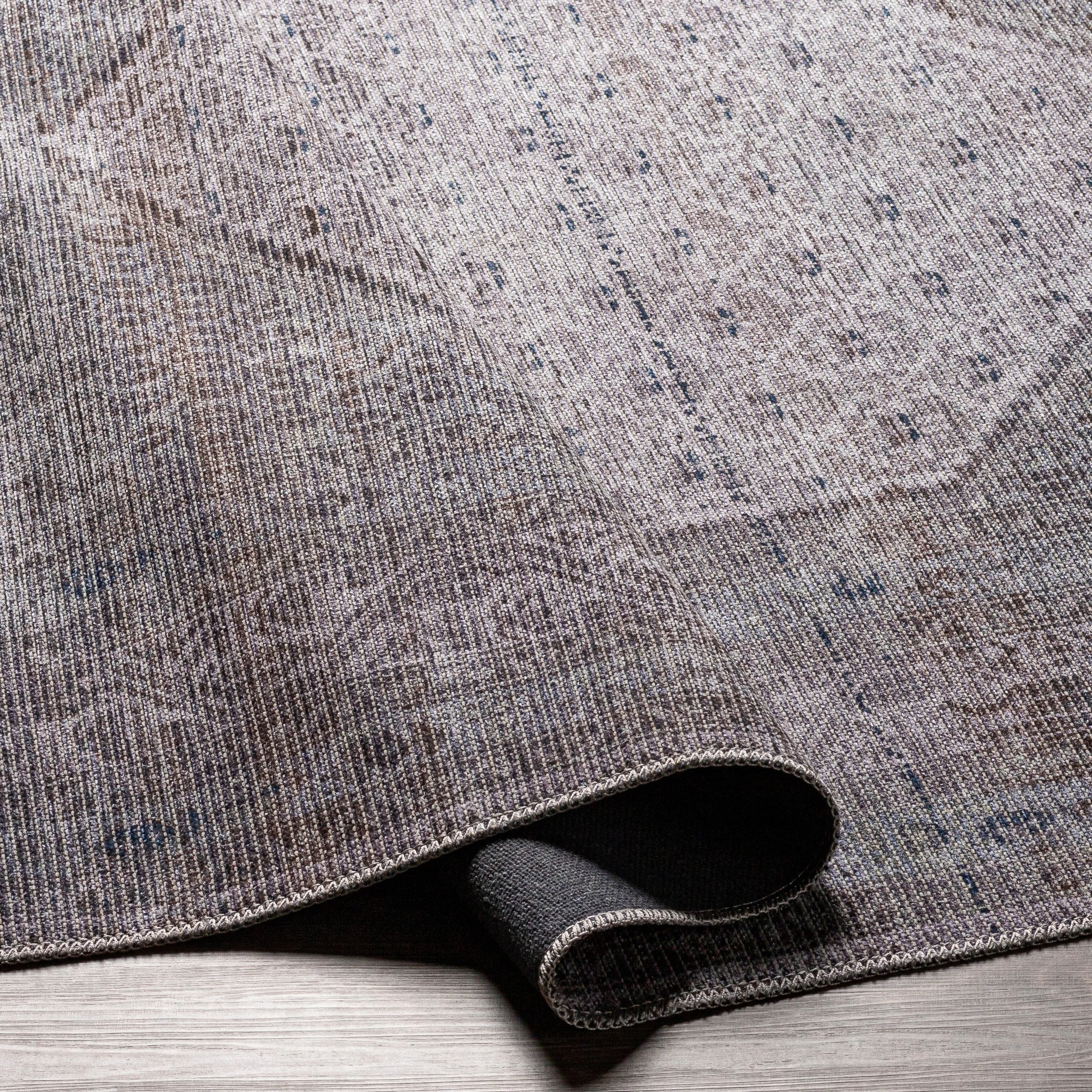 Livabliss Kori Moody Medallion Printed Machine Washable Area Rug