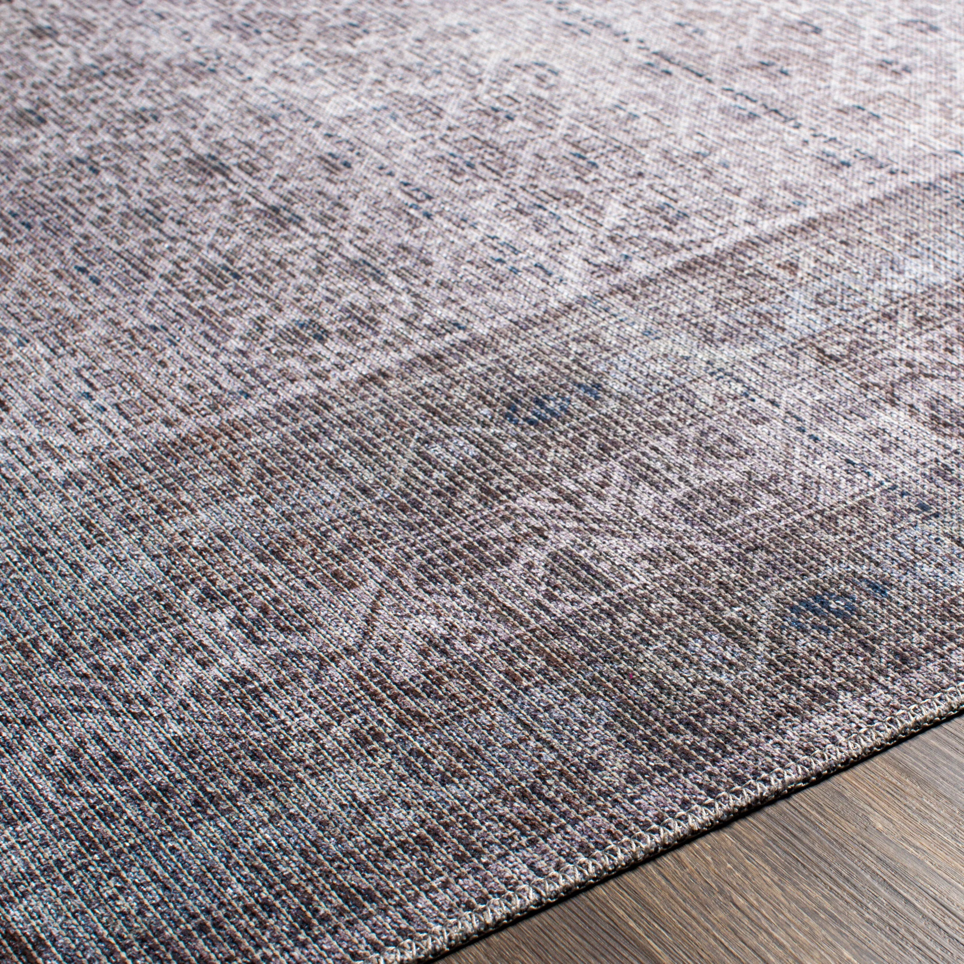 Livabliss Kori Moody Medallion Printed Machine Washable Area Rug