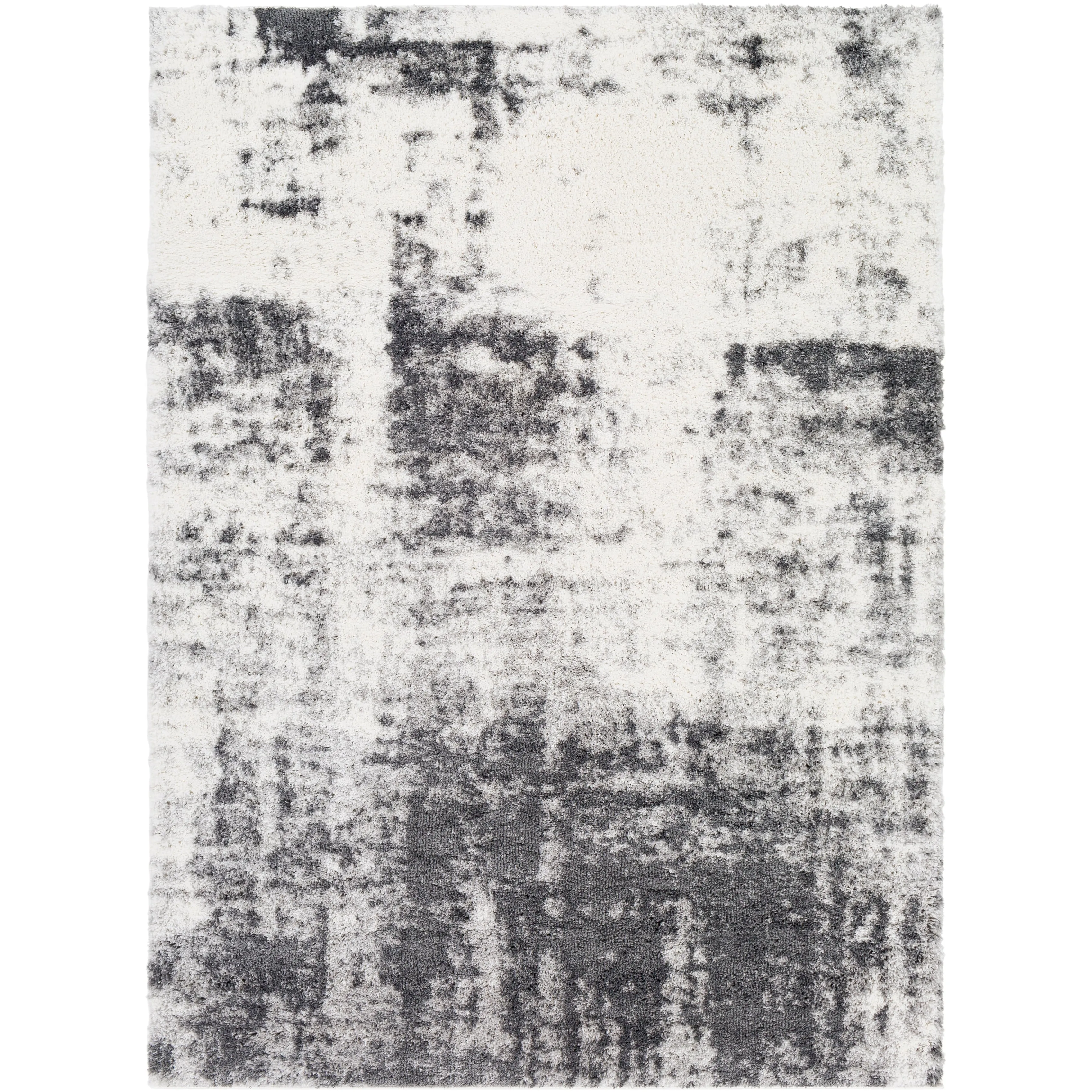 Livabliss Laquan Plush Abstract Modern Area Rug