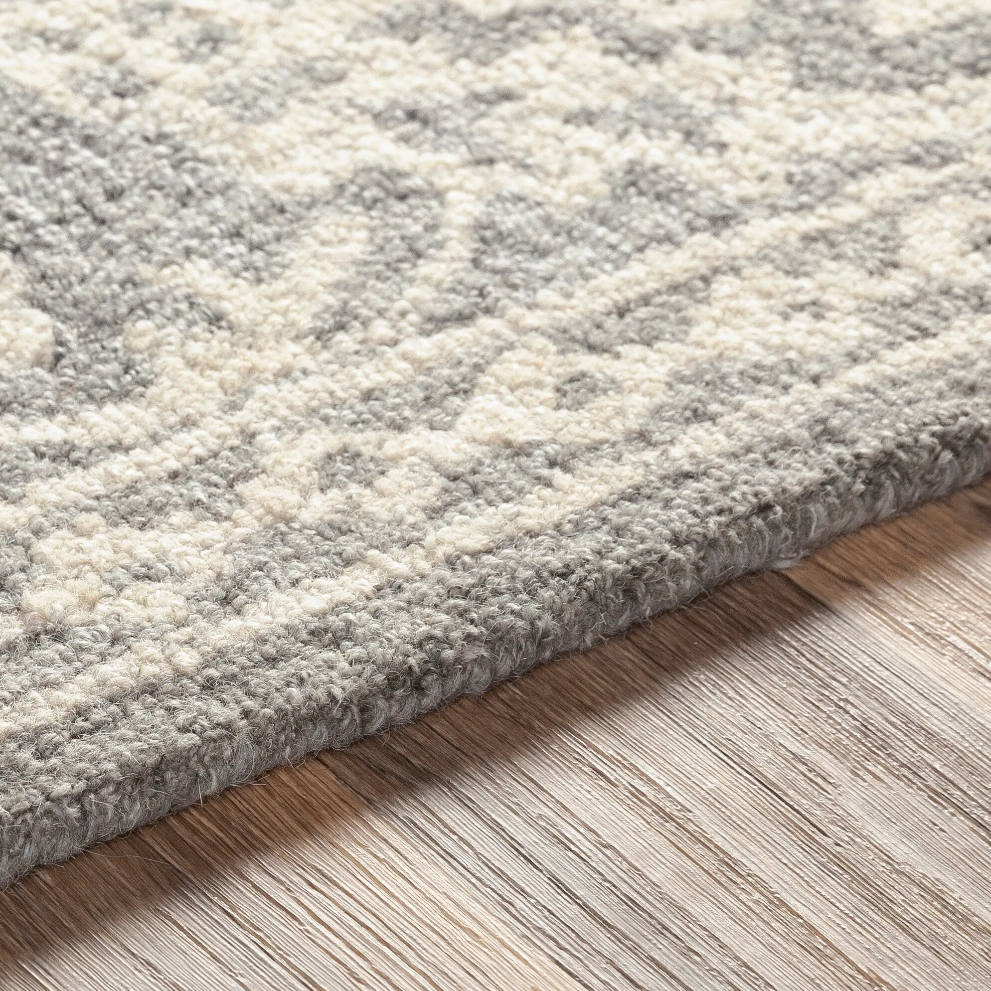 Livabliss Lisbet Handmade Boho Medallion Wool Area Rug