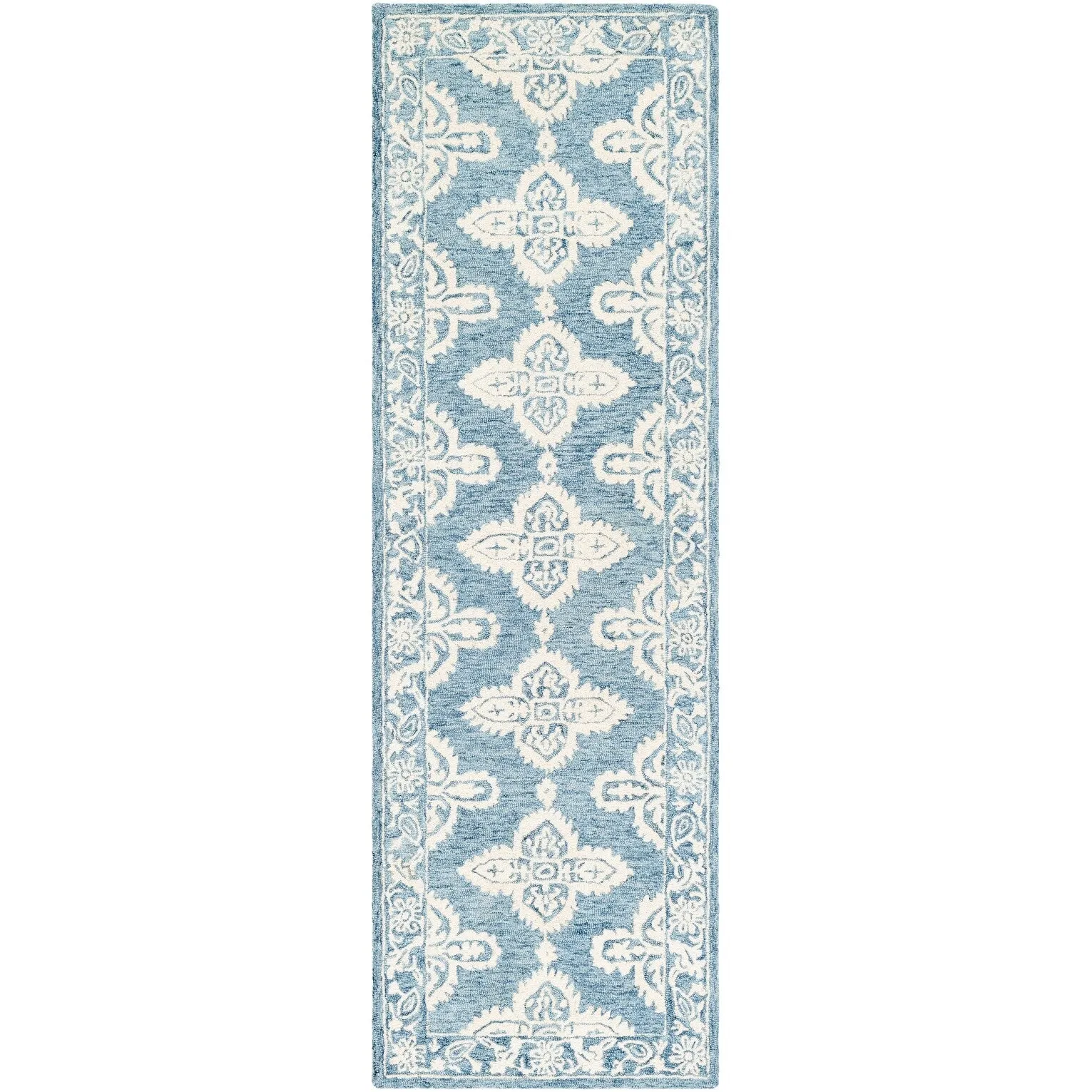 Livabliss Lisbet Handmade Boho Medallion Wool Area Rug