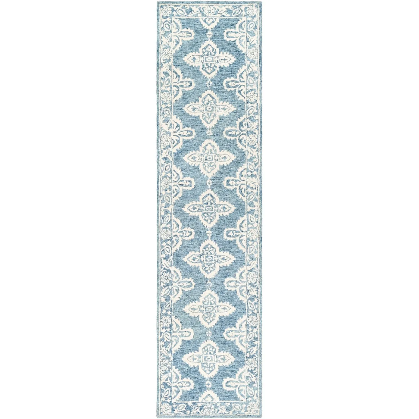 Livabliss Lisbet Handmade Boho Medallion Wool Area Rug