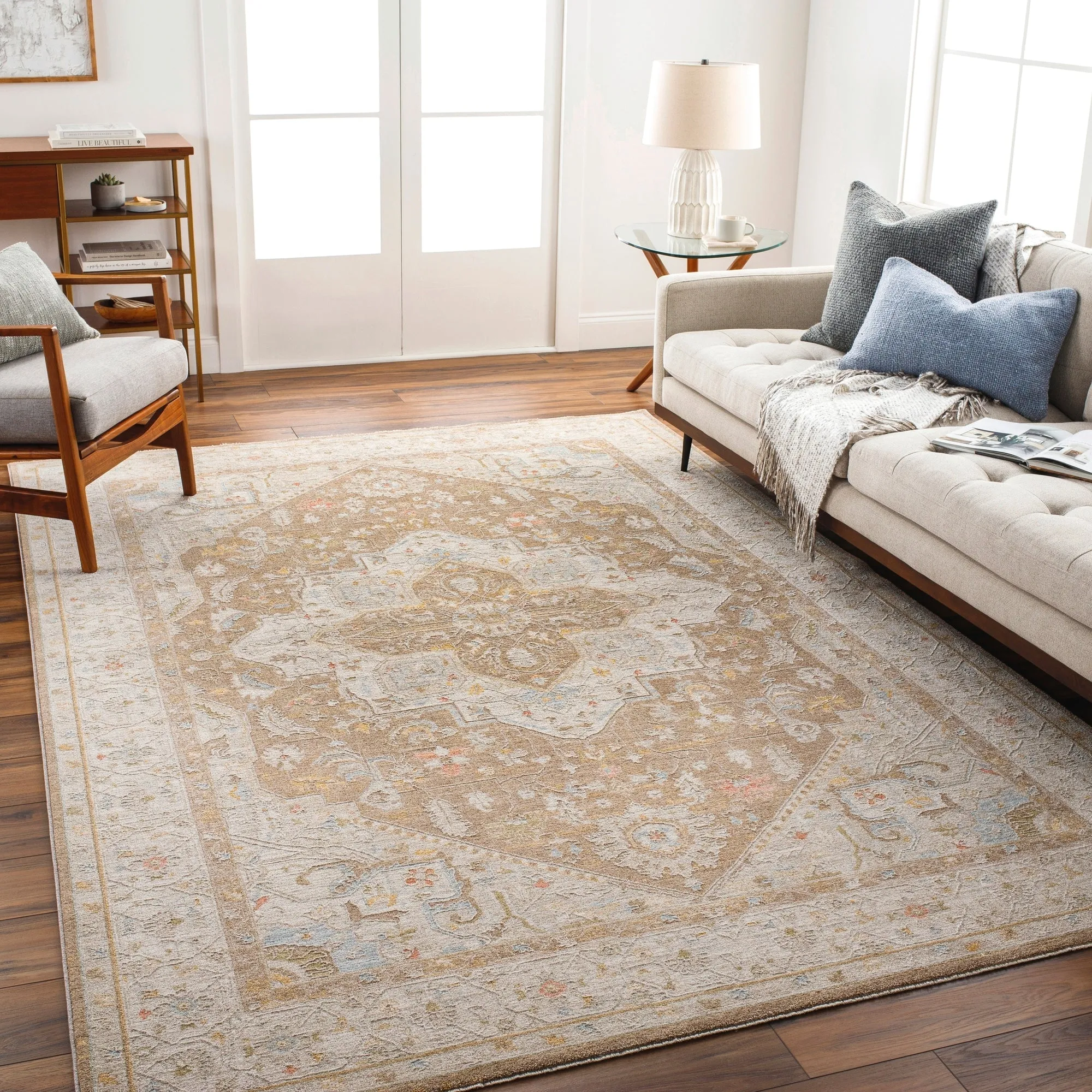 Livabliss Lonney Vintage Persian Area Rug