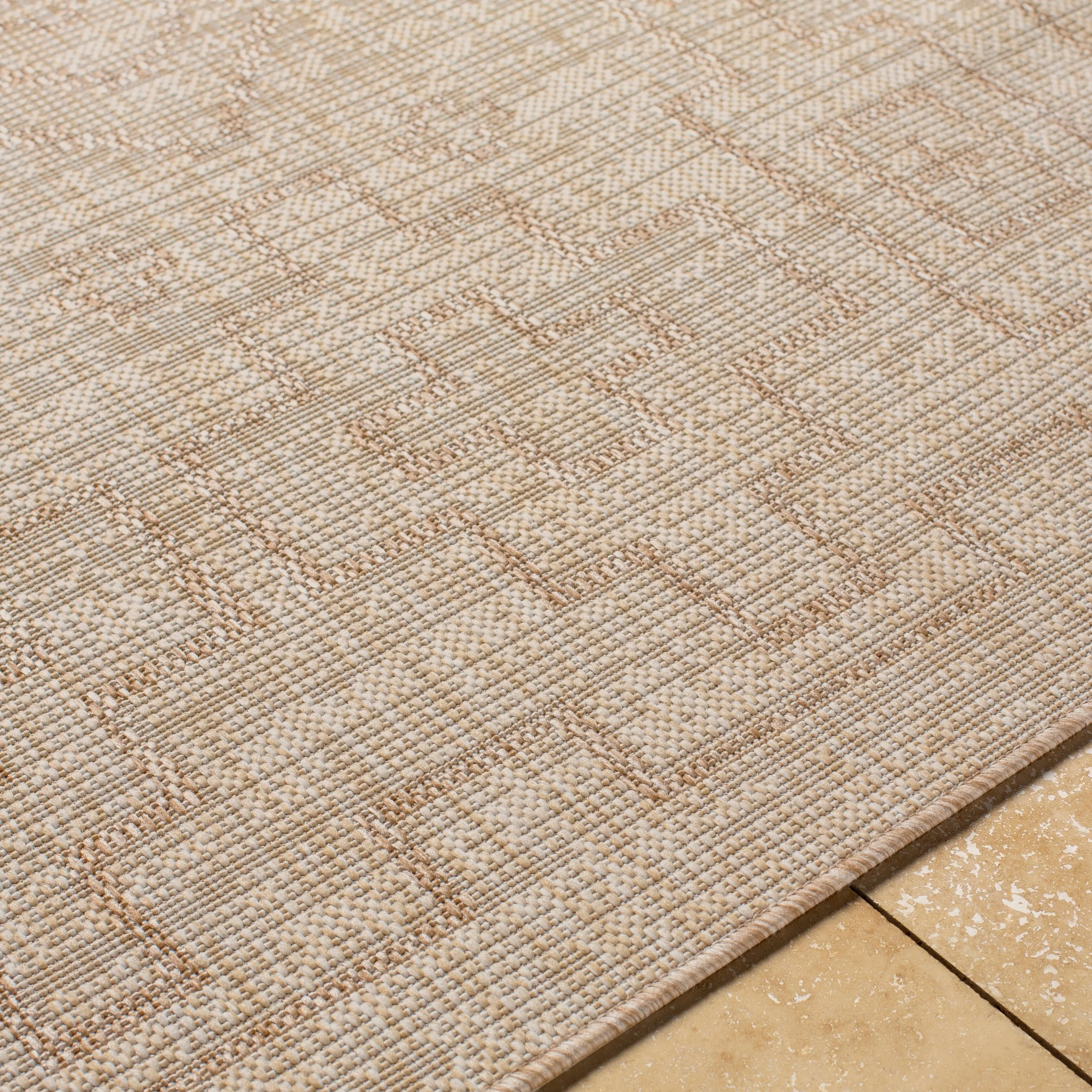 Livabliss Lynton Southwestern Border Indoor/ Outdoor Area Rug