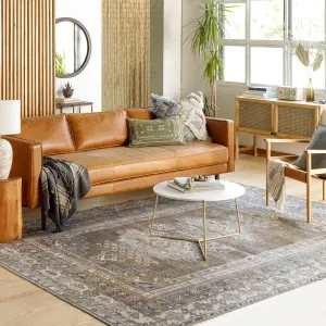 Livabliss Markus Persian Medallion Printed Machine Washable Area Rug