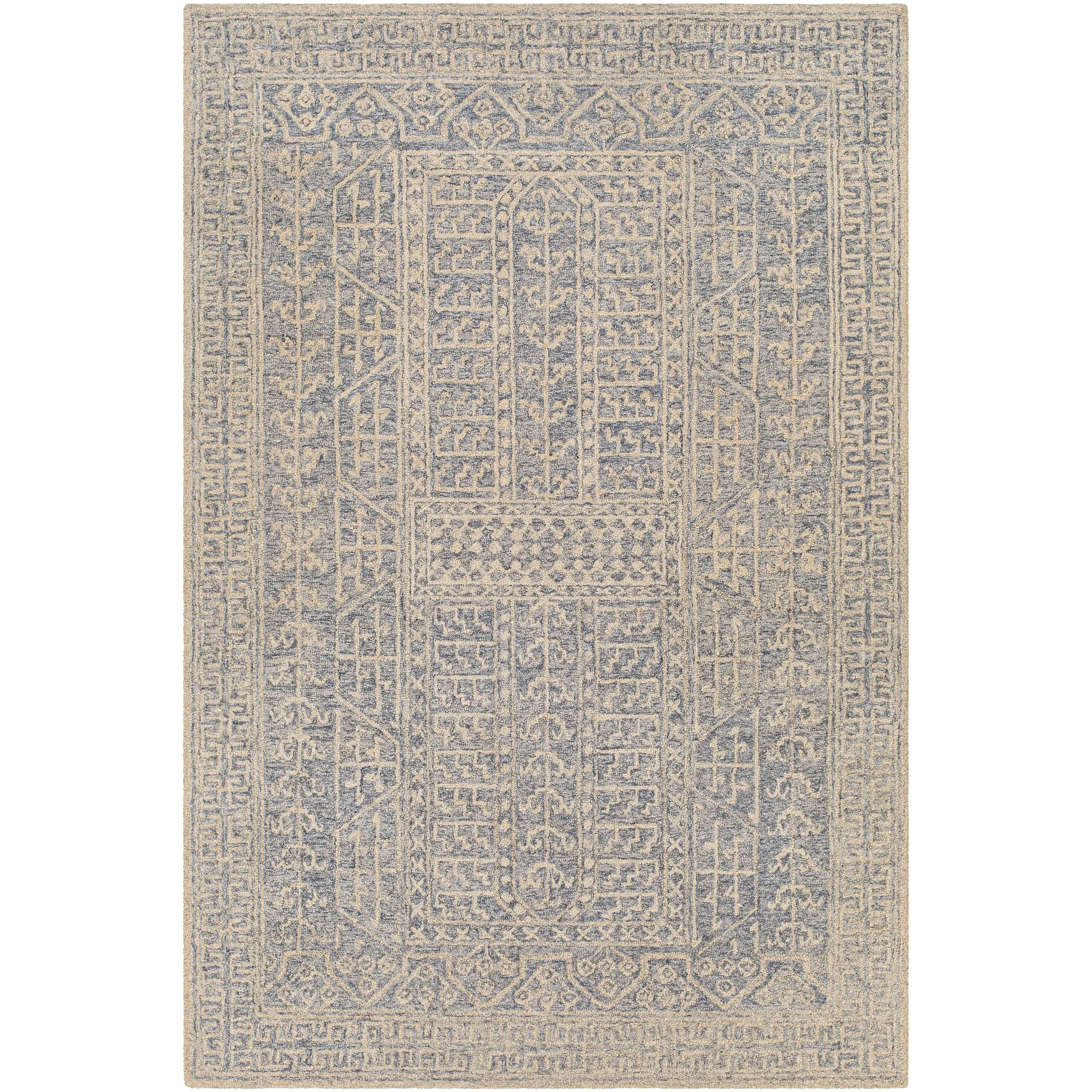 Livabliss Nesta Handmade Distressed Tribal Wool Area Rug