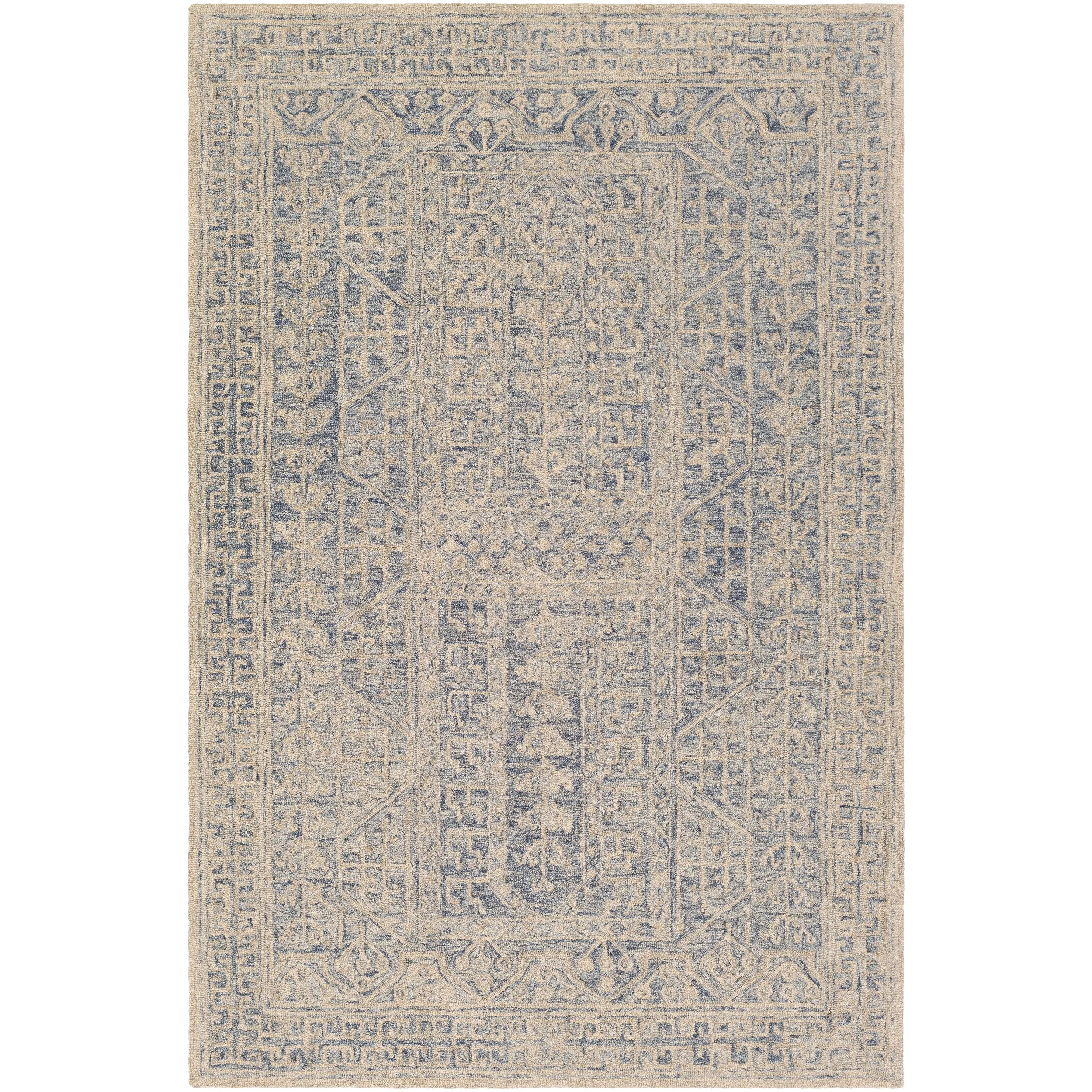 Livabliss Nesta Handmade Distressed Tribal Wool Area Rug