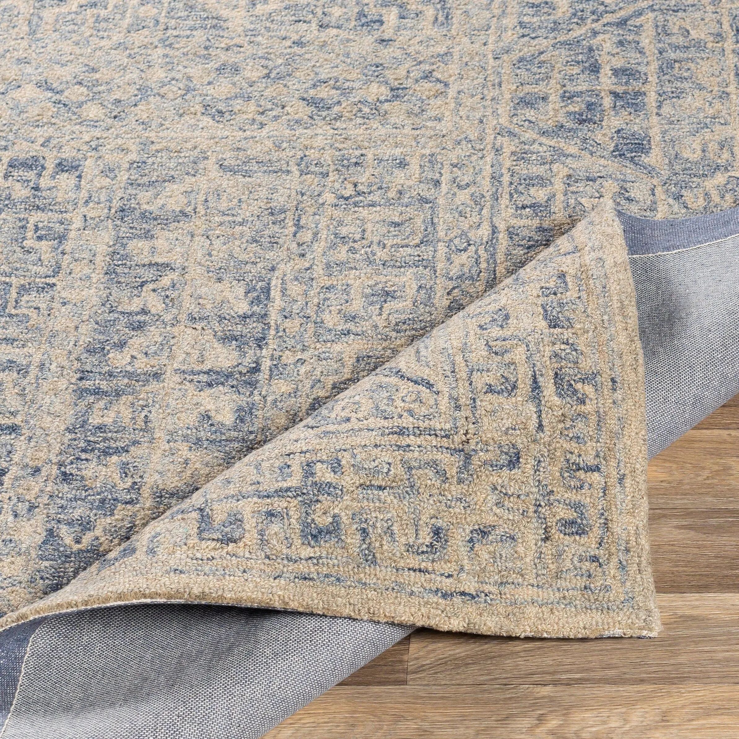 Livabliss Nesta Handmade Distressed Tribal Wool Area Rug