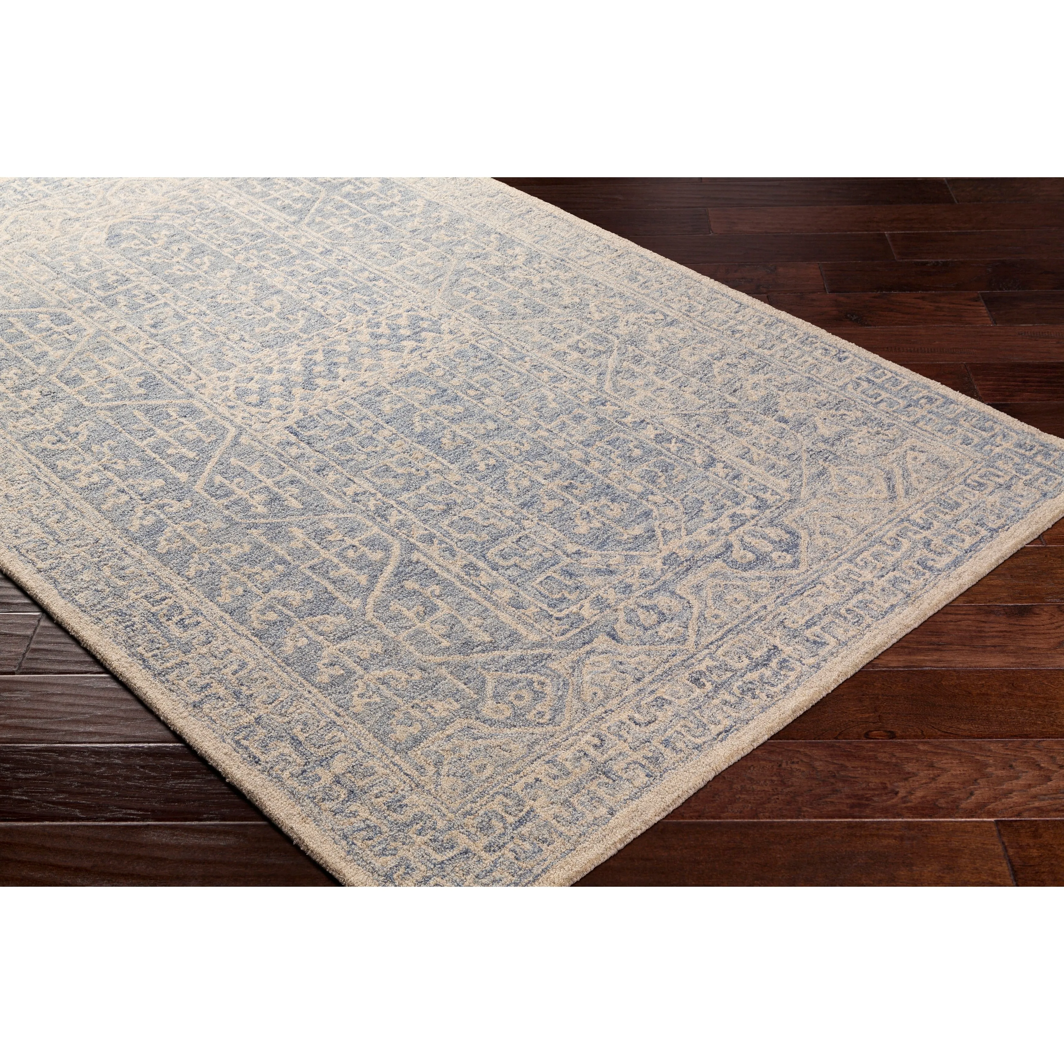 Livabliss Nesta Handmade Distressed Tribal Wool Area Rug