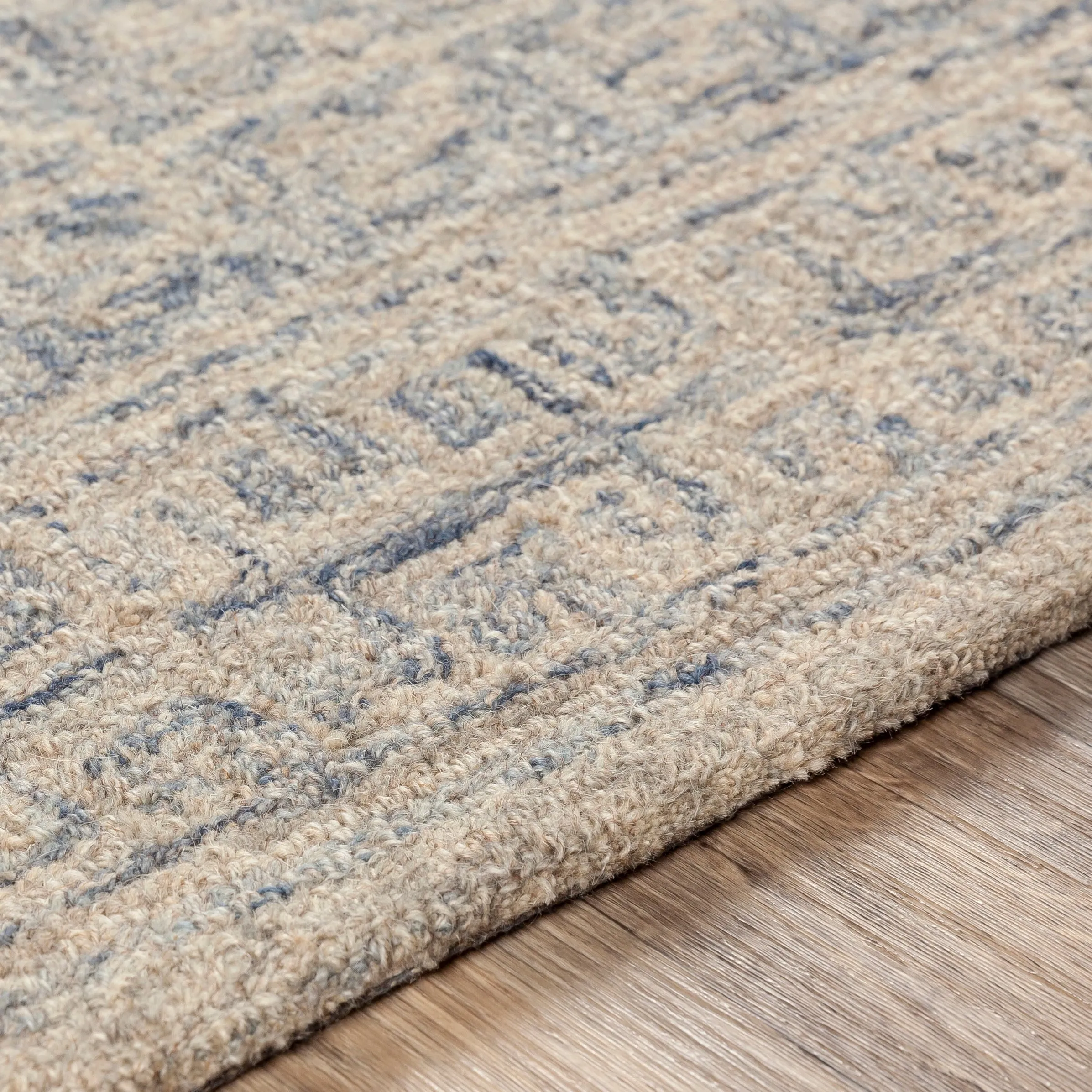 Livabliss Nesta Handmade Distressed Tribal Wool Area Rug