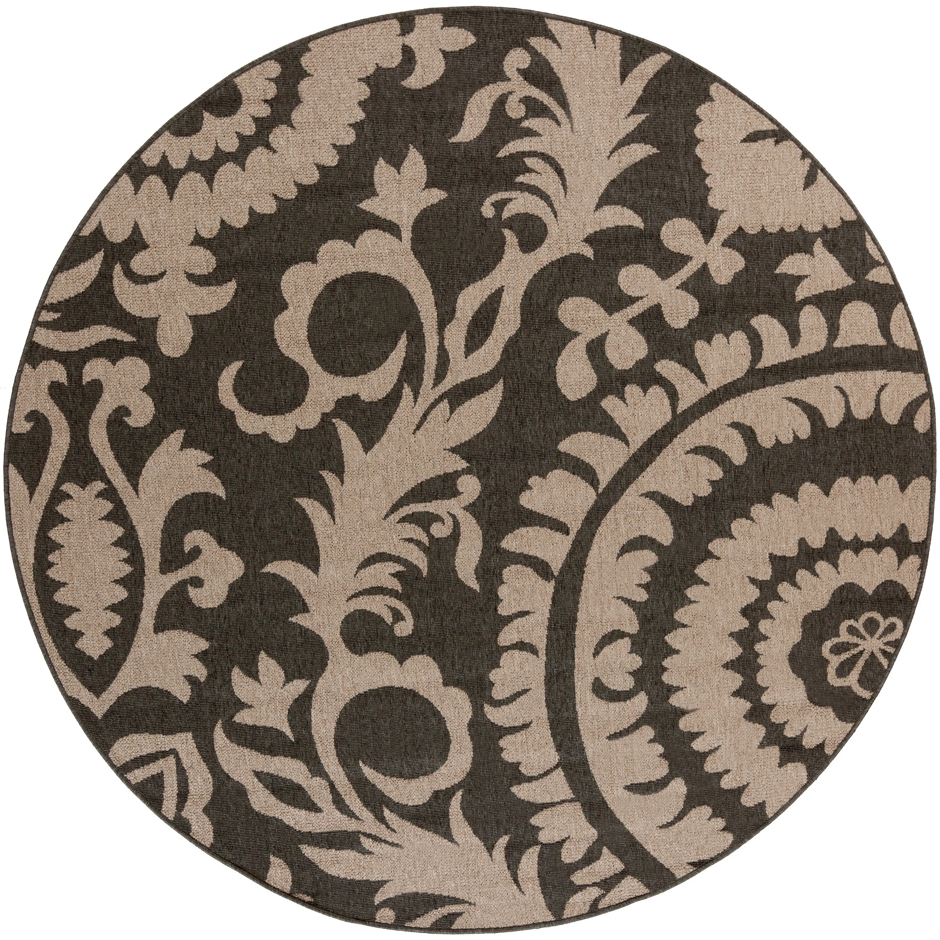 Livabliss Nina Contemporary Floral Indoor/Outdoor Area Rug