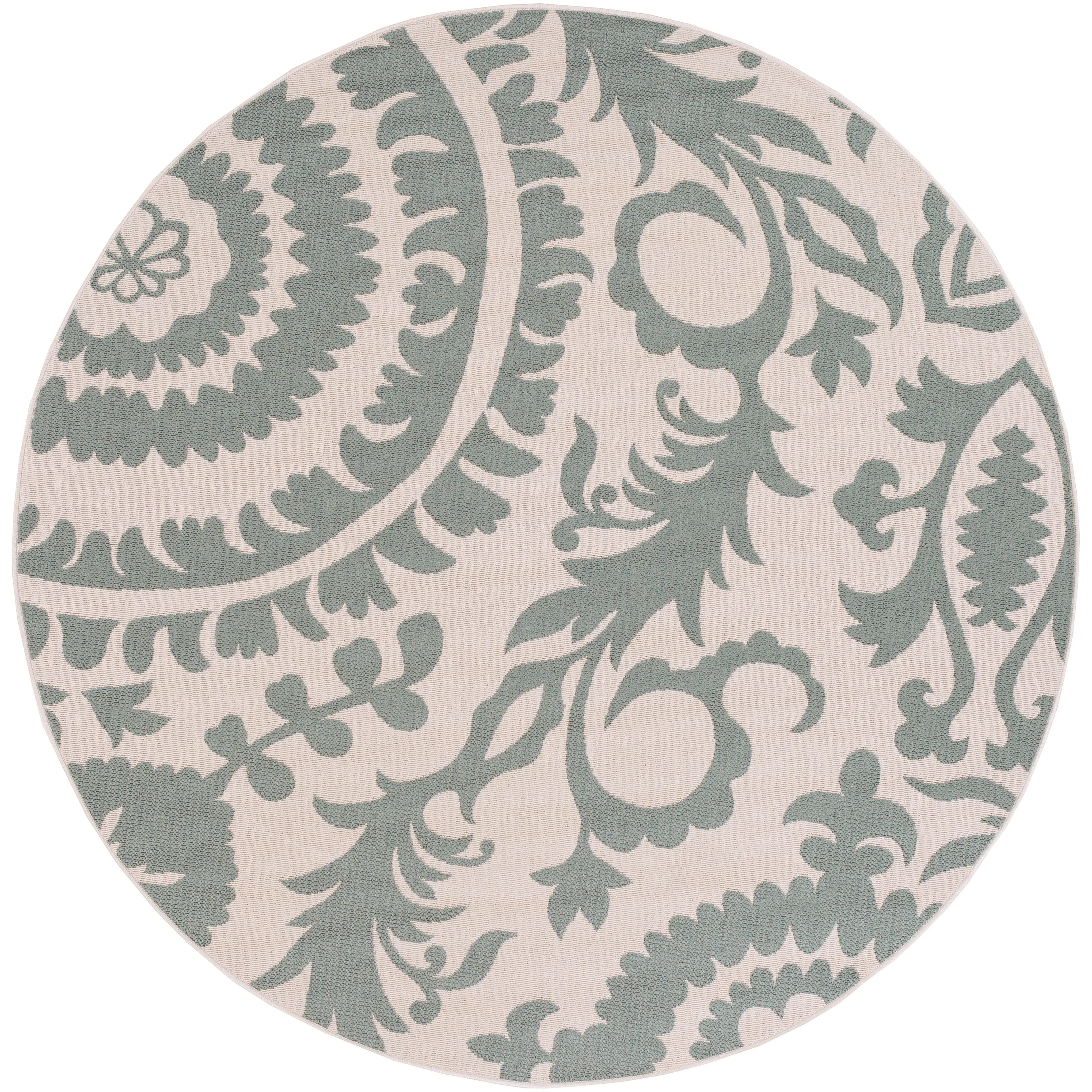 Livabliss Nina Contemporary Floral Indoor/Outdoor Area Rug
