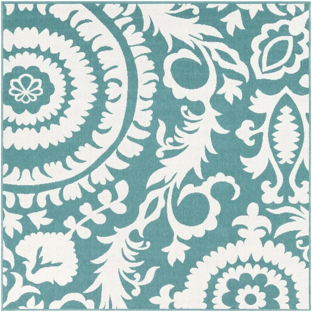 Livabliss Nina Contemporary Floral Indoor/Outdoor Area Rug