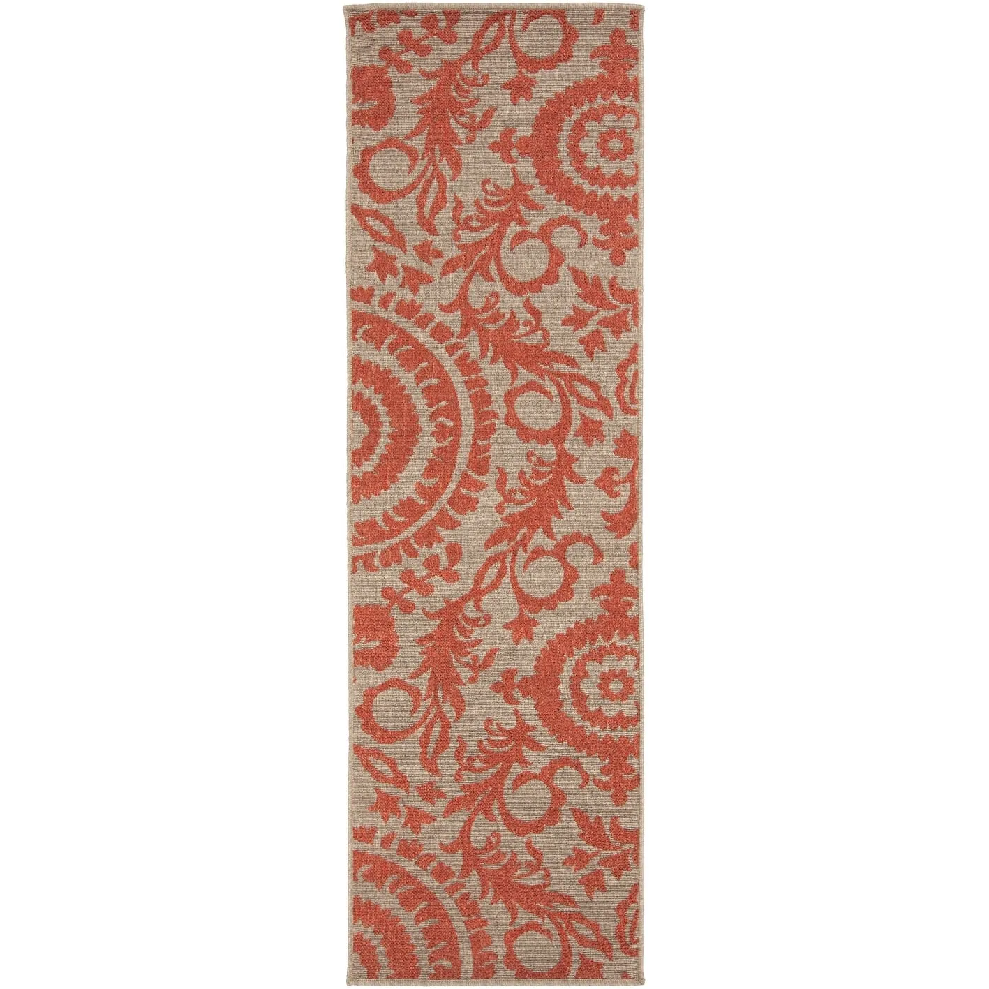 Livabliss Nina Contemporary Floral Indoor/Outdoor Area Rug