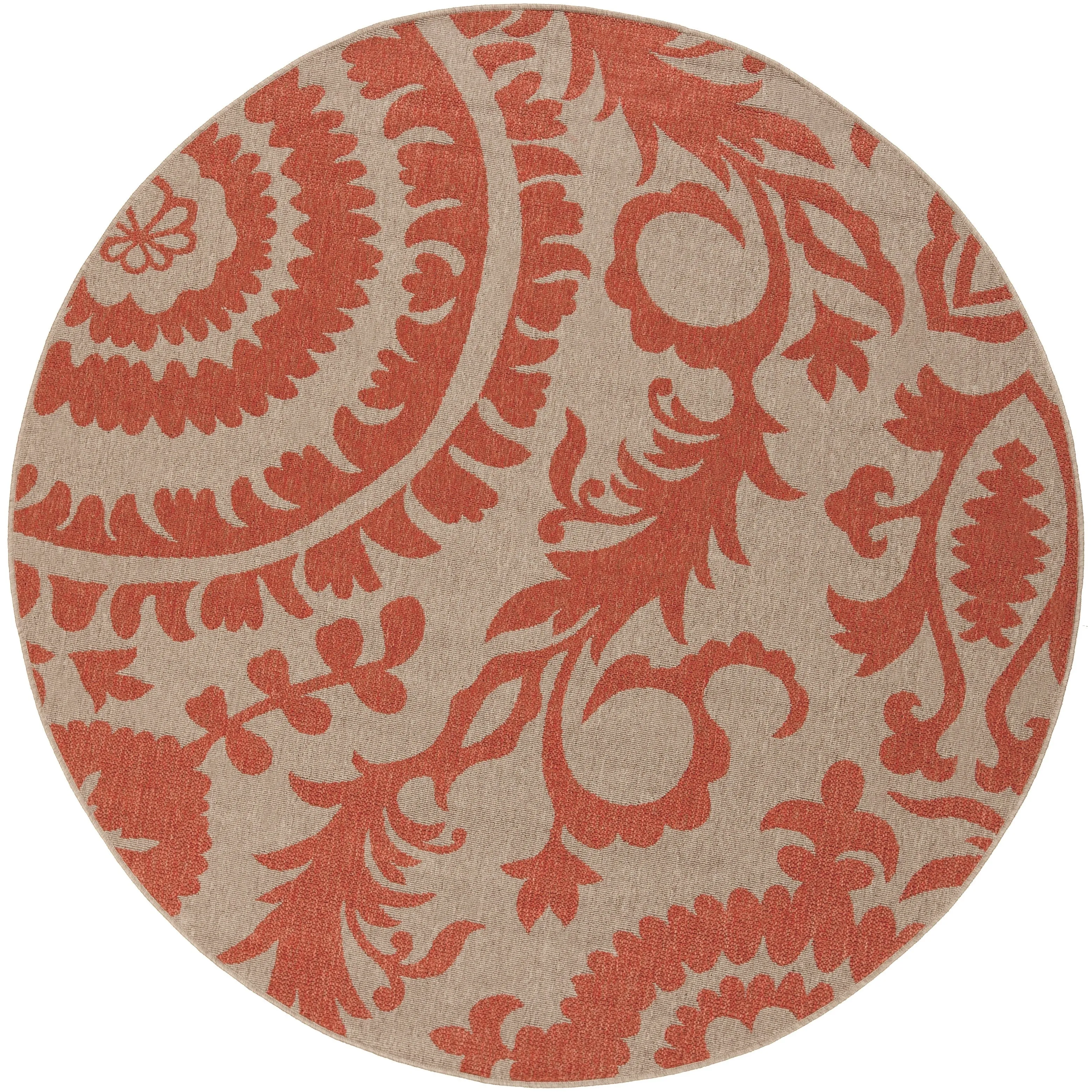 Livabliss Nina Contemporary Floral Indoor/Outdoor Area Rug