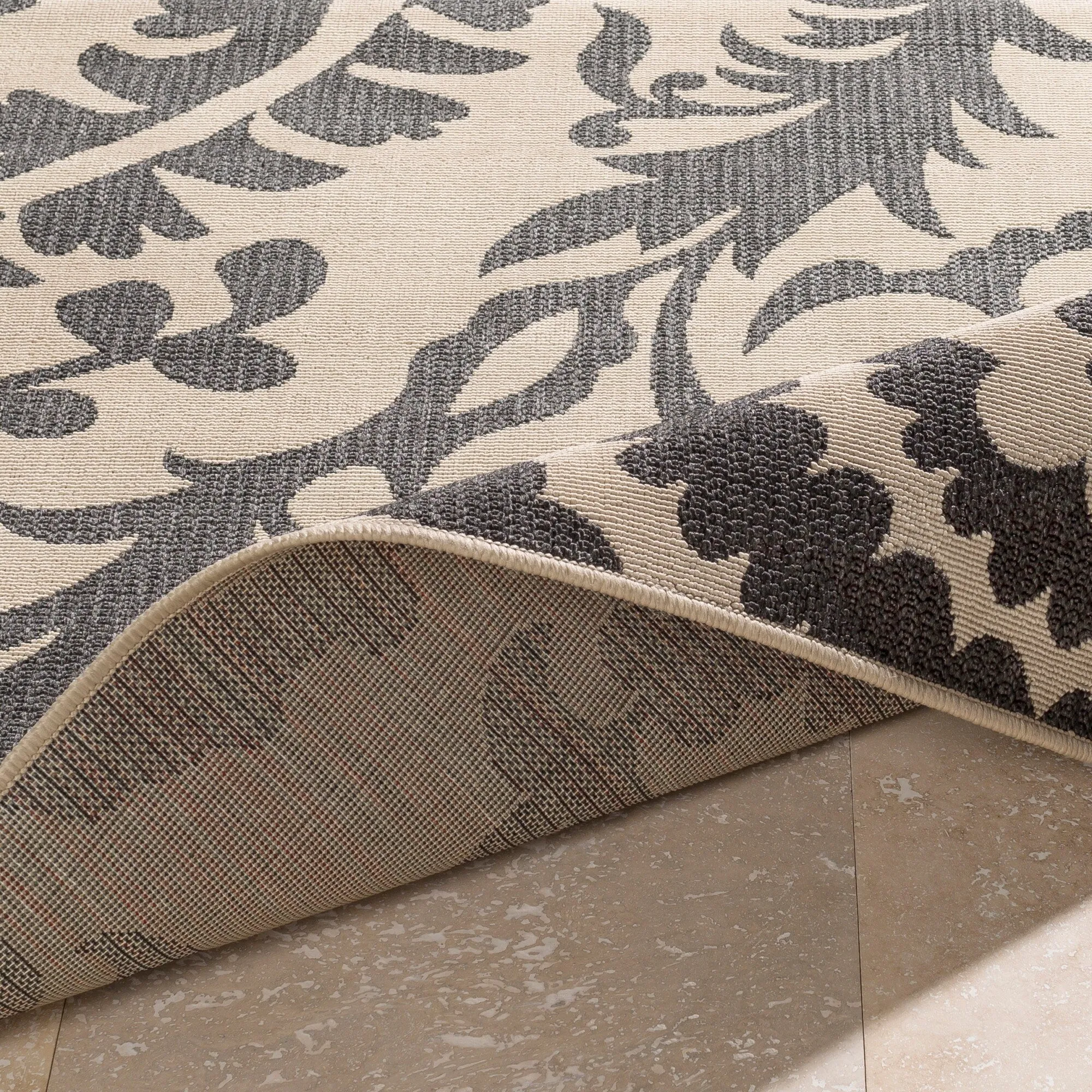 Livabliss Nina Contemporary Floral Indoor/Outdoor Area Rug