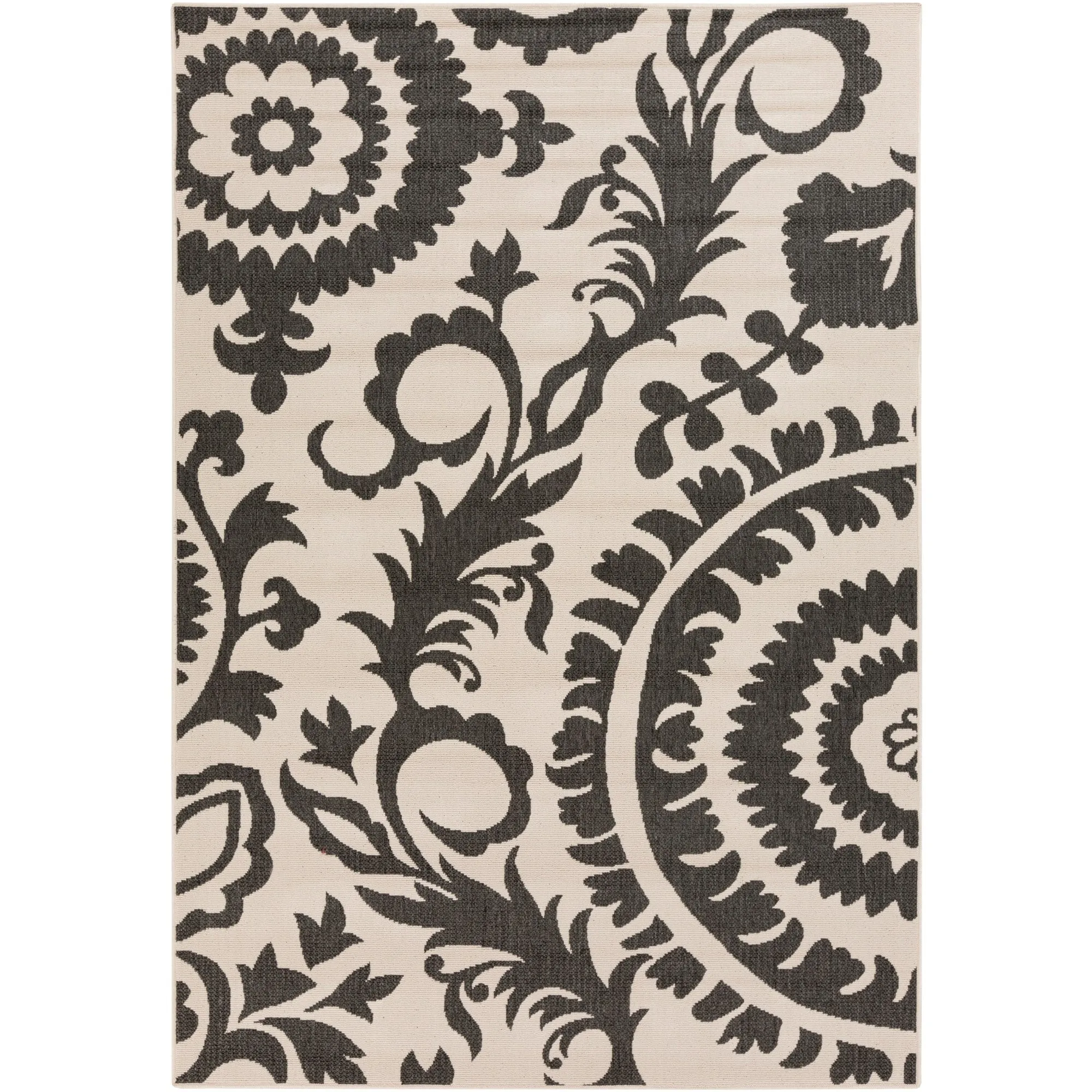 Livabliss Nina Contemporary Floral Indoor/Outdoor Area Rug