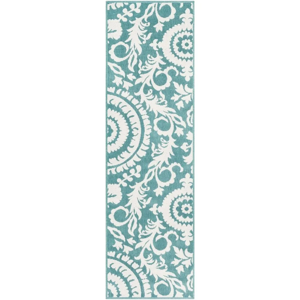 Livabliss Nina Contemporary Floral Indoor/Outdoor Area Rug