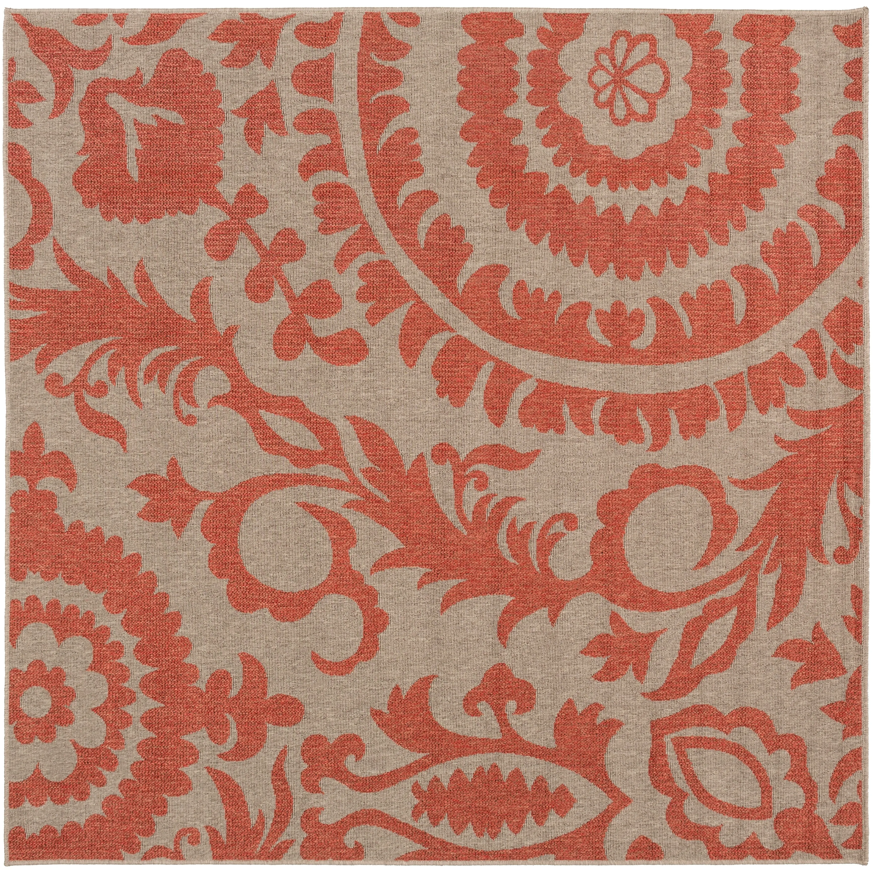 Livabliss Nina Contemporary Floral Indoor/Outdoor Area Rug