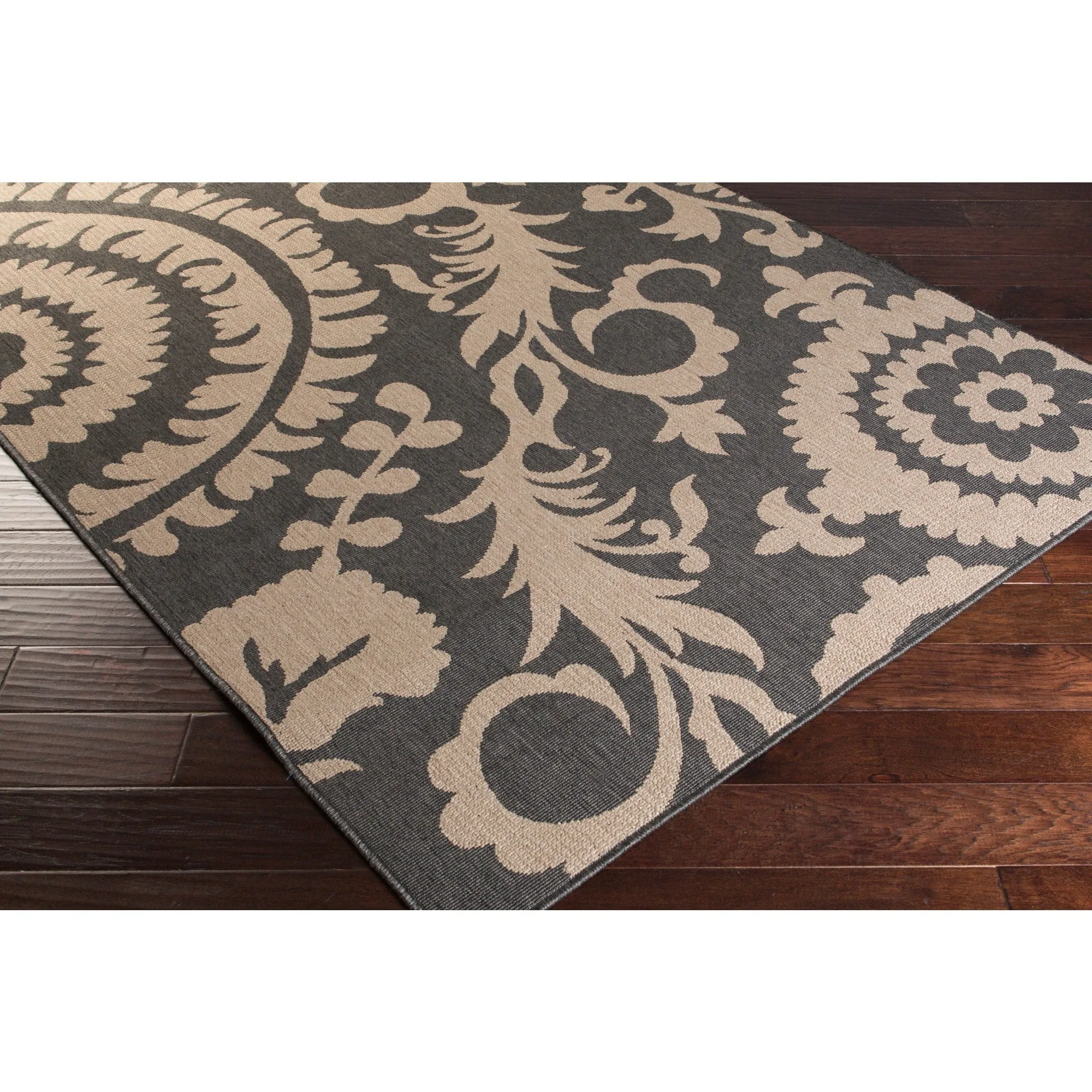 Livabliss Nina Contemporary Floral Indoor/Outdoor Area Rug
