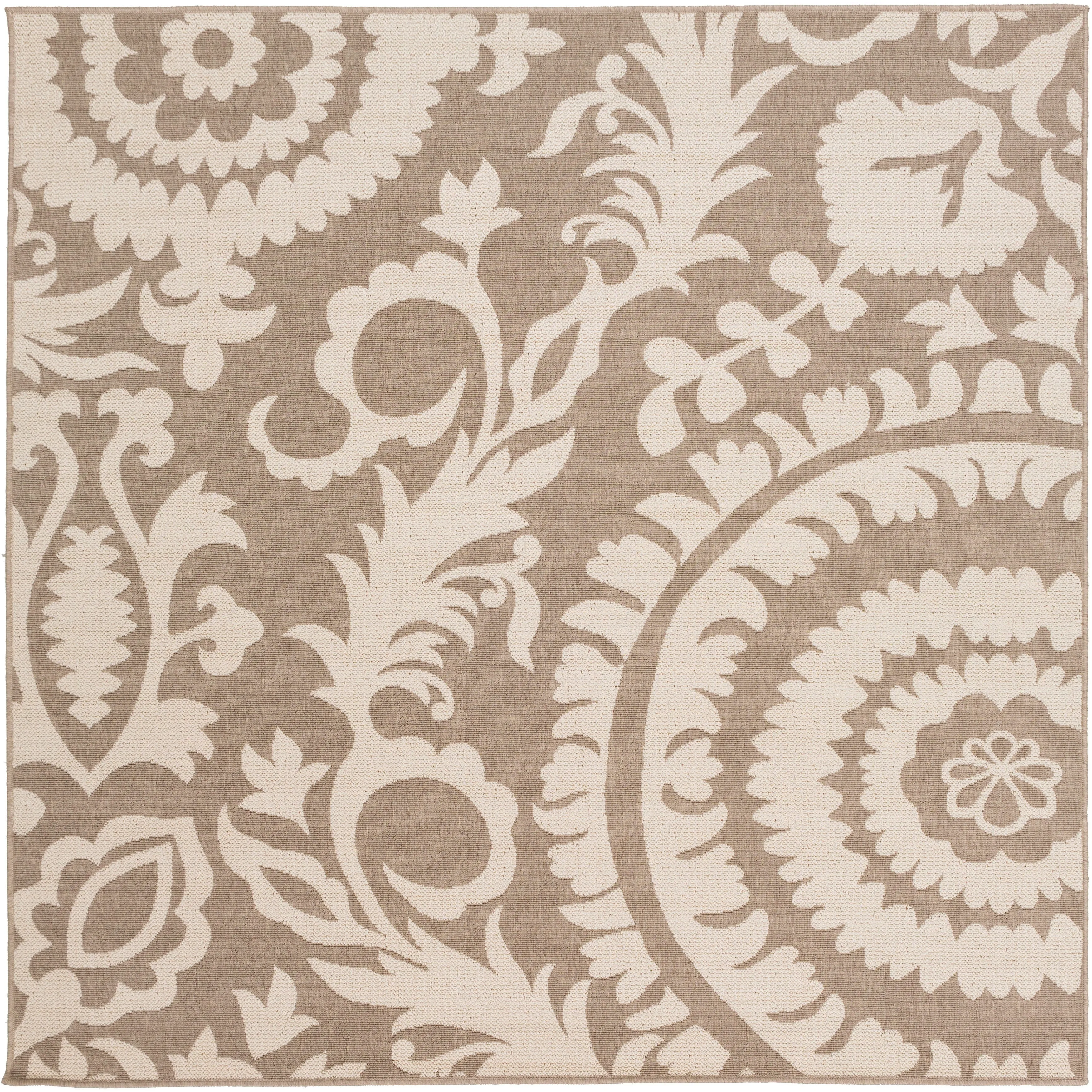 Livabliss Nina Contemporary Floral Indoor/Outdoor Area Rug