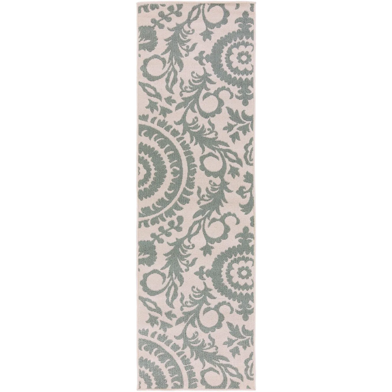 Livabliss Nina Contemporary Floral Indoor/Outdoor Area Rug