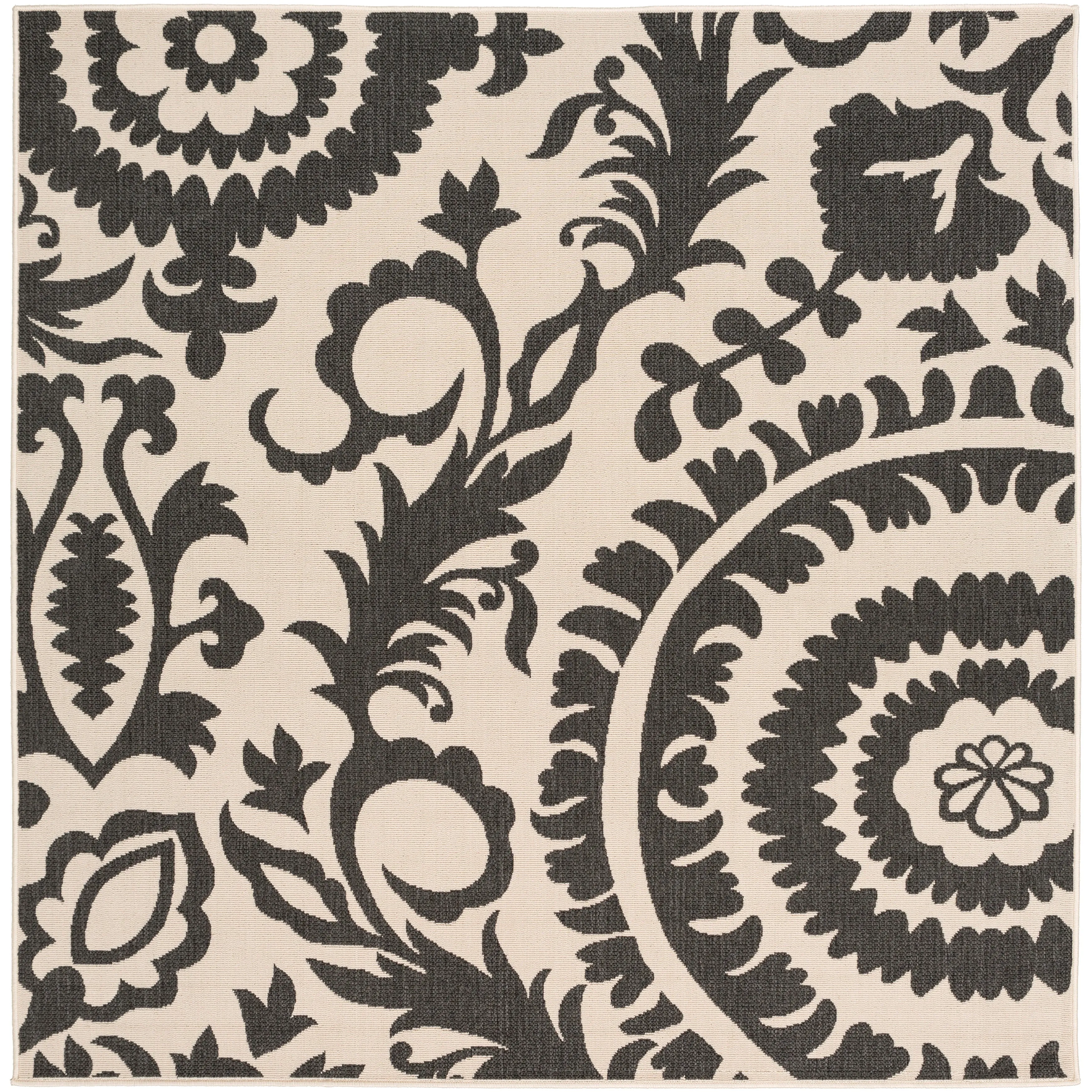 Livabliss Nina Contemporary Floral Indoor/Outdoor Area Rug