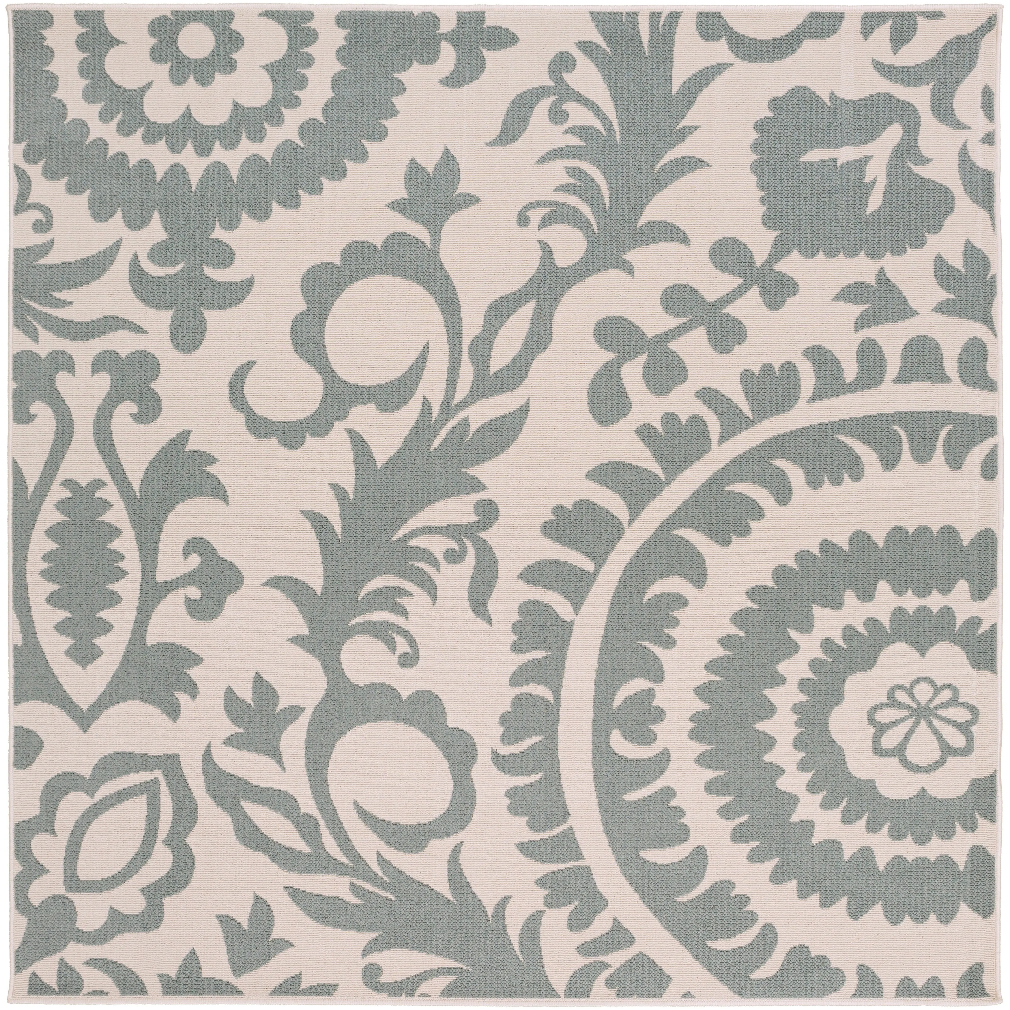 Livabliss Nina Contemporary Floral Indoor/Outdoor Area Rug