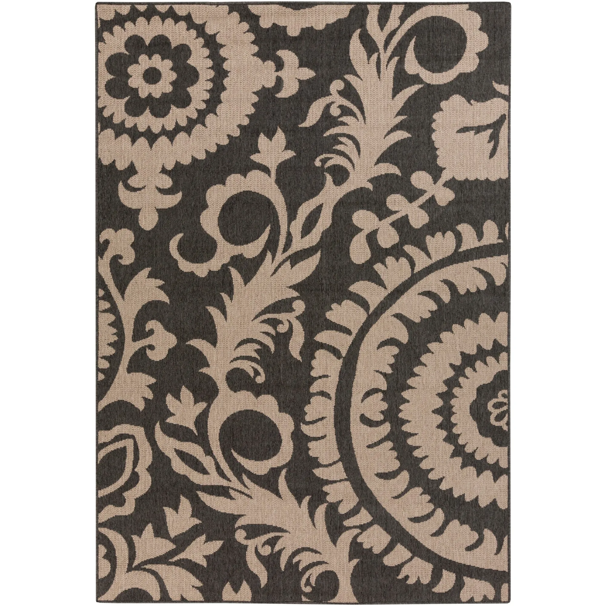 Livabliss Nina Contemporary Floral Indoor/Outdoor Area Rug