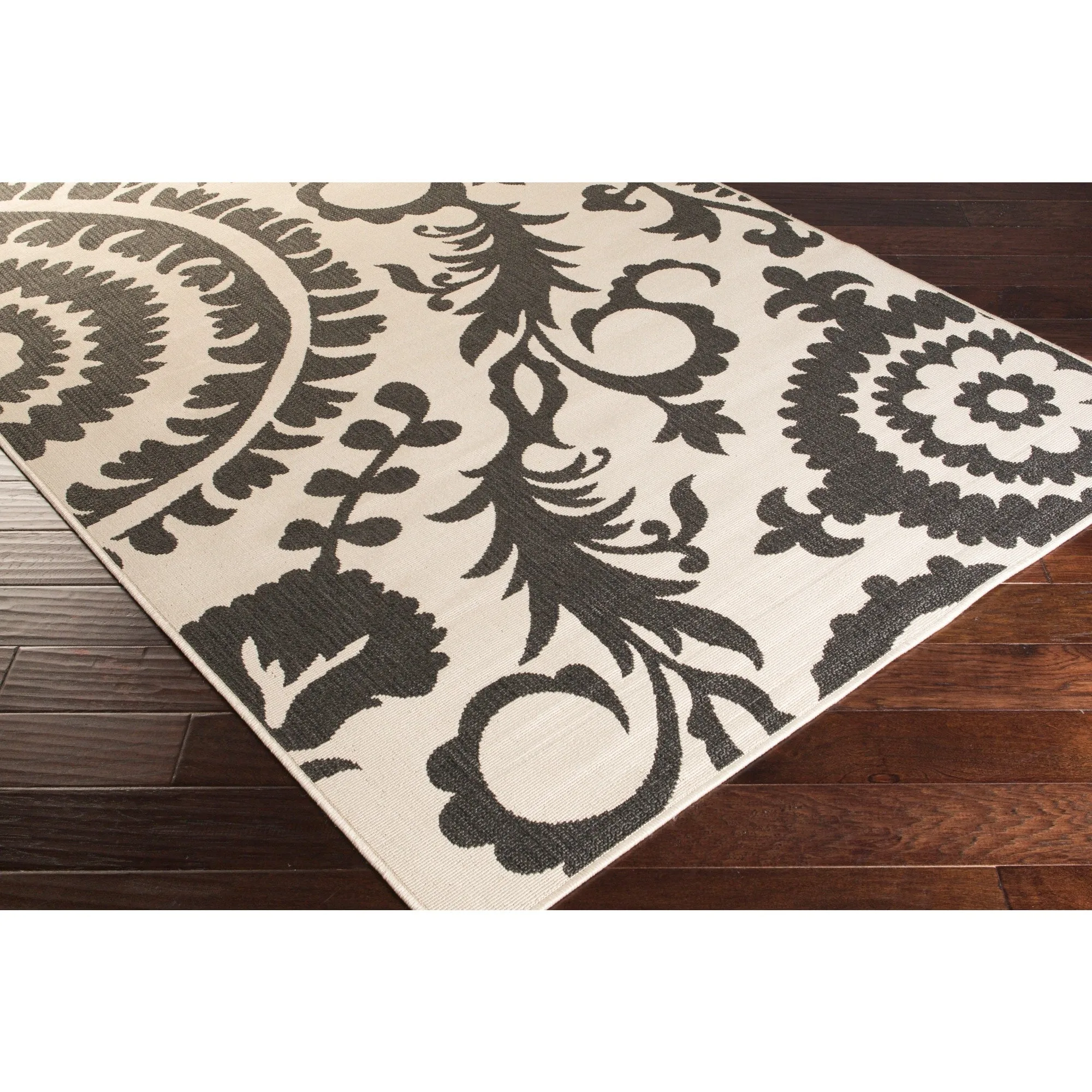 Livabliss Nina Contemporary Floral Indoor/Outdoor Area Rug