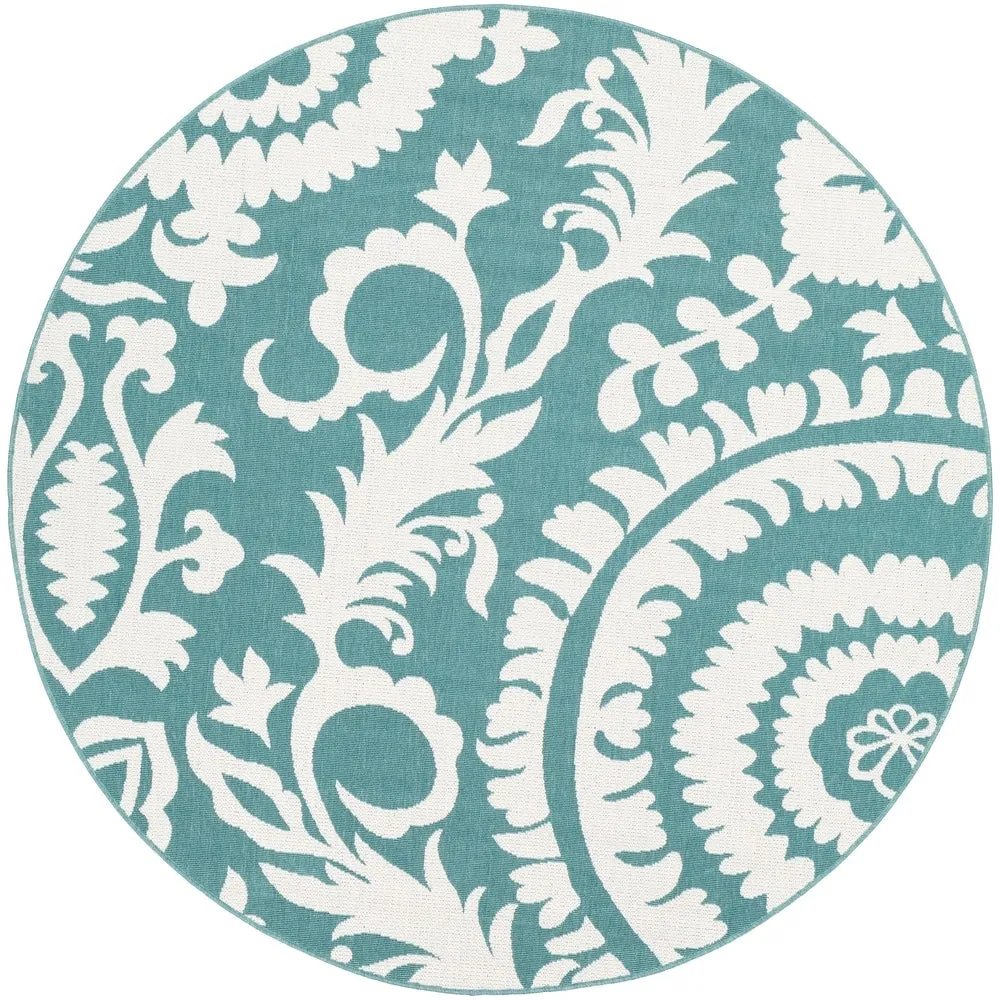 Livabliss Nina Contemporary Floral Indoor/Outdoor Area Rug
