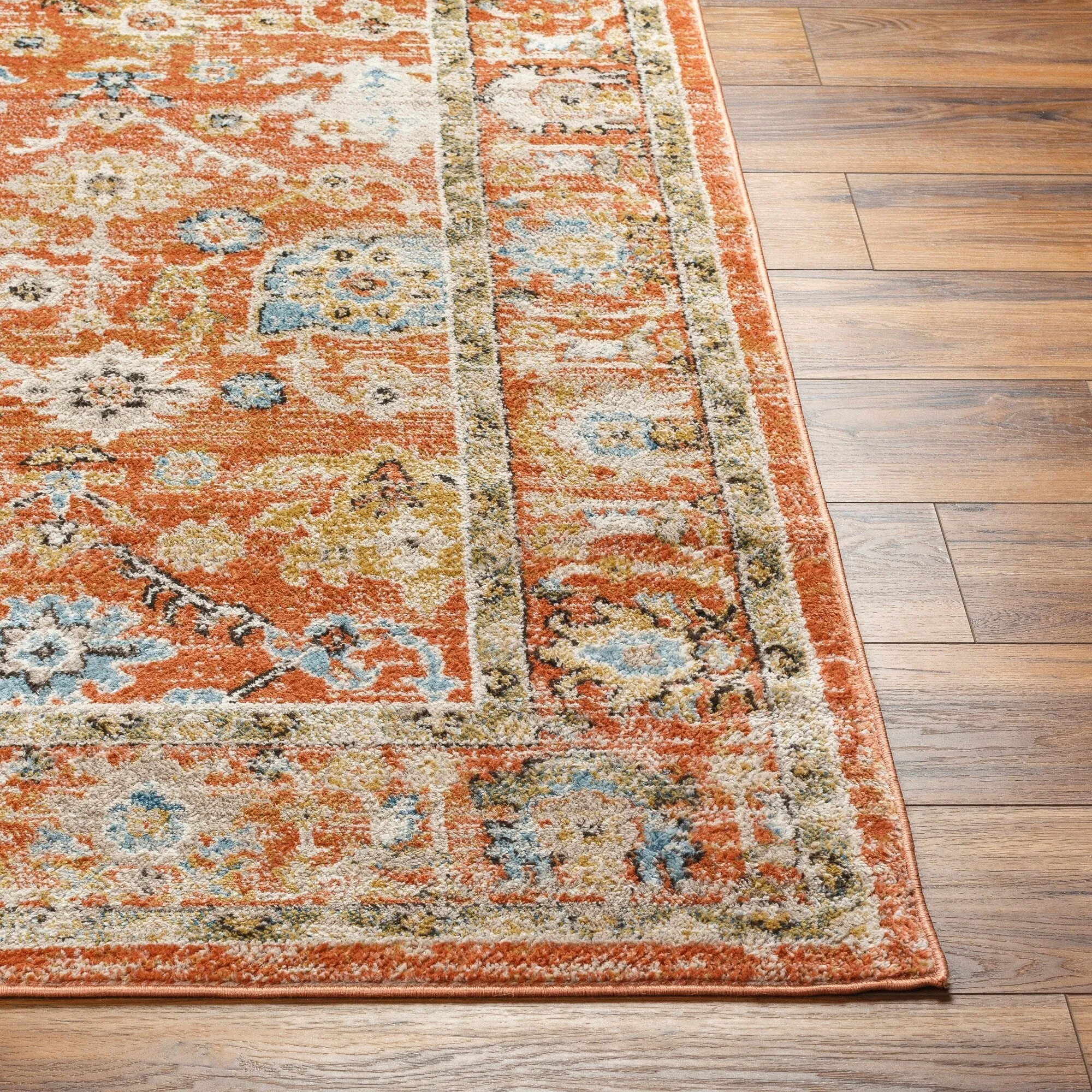 Livabliss Pertek Traditional Floral Area Rug