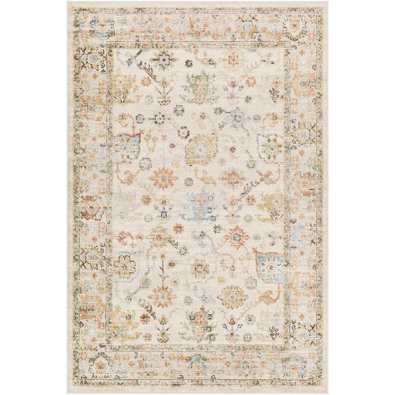 Livabliss Pertek Traditional Floral Area Rug