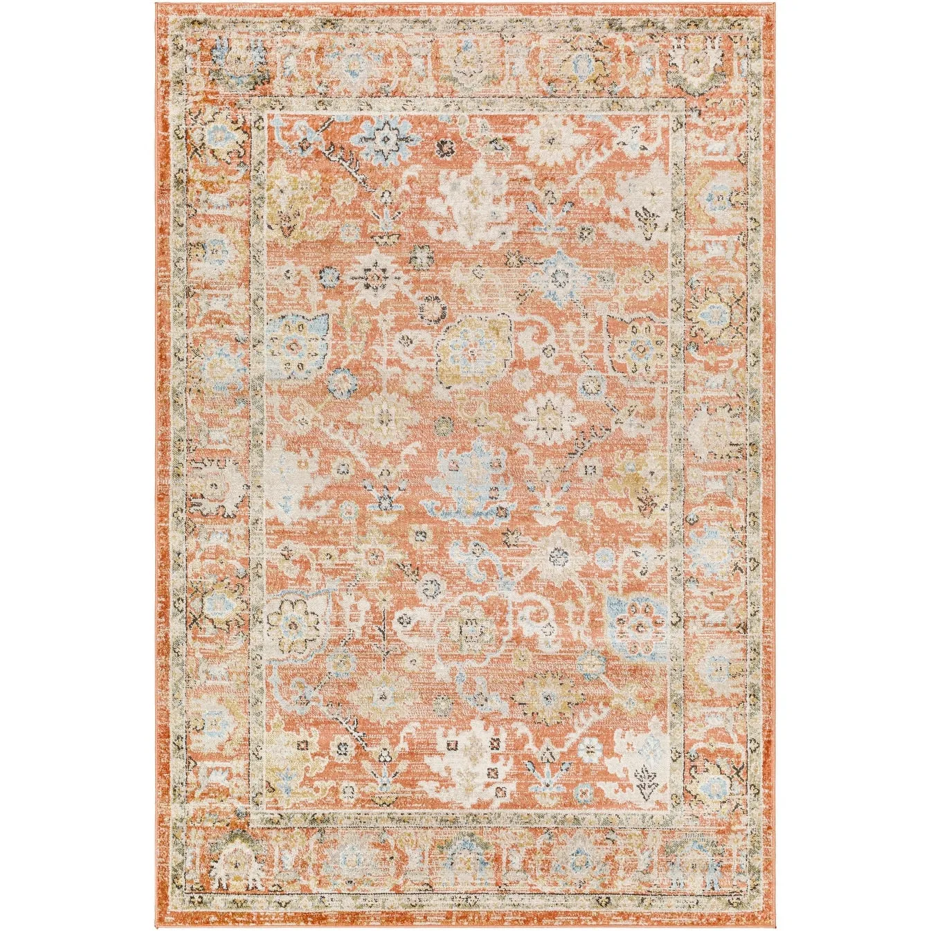 Livabliss Pertek Traditional Floral Area Rug