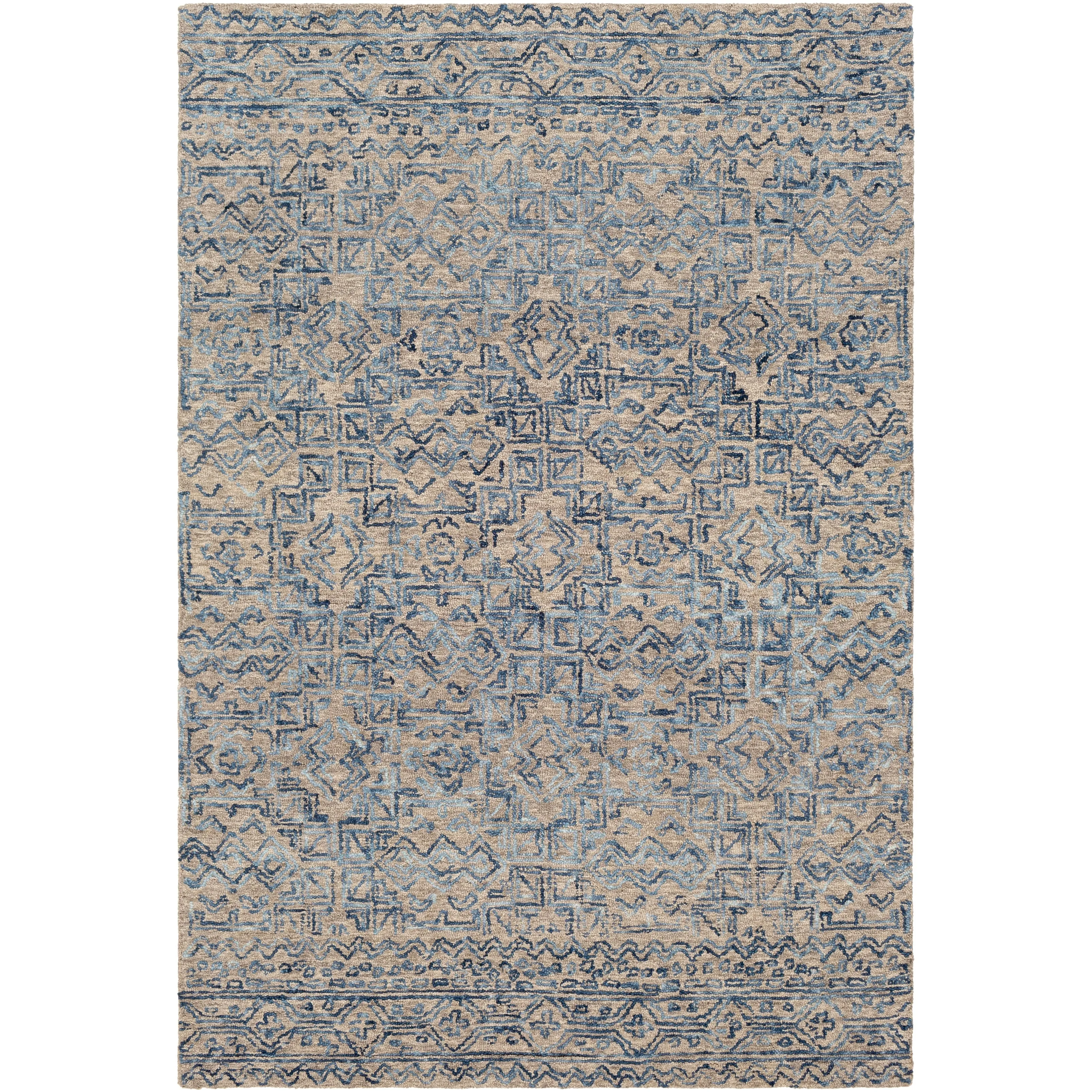Livabliss Ruthelen Handmade Tribal Wool Area Rug