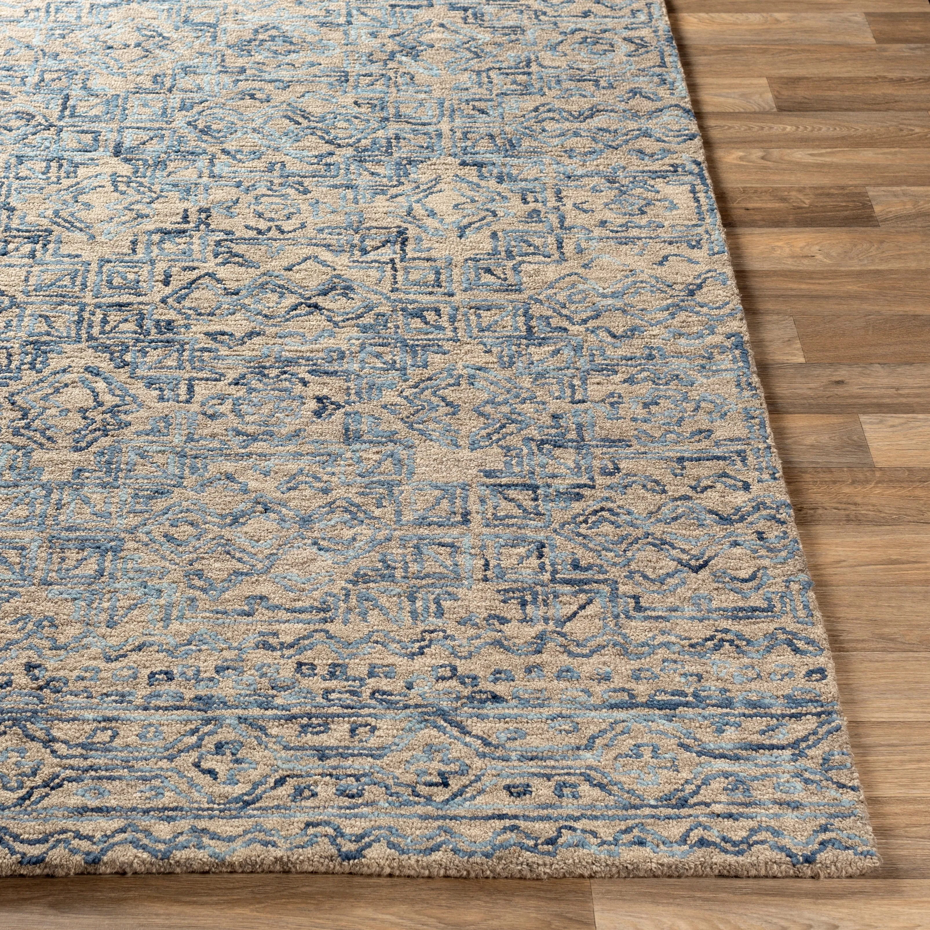 Livabliss Ruthelen Handmade Tribal Wool Area Rug