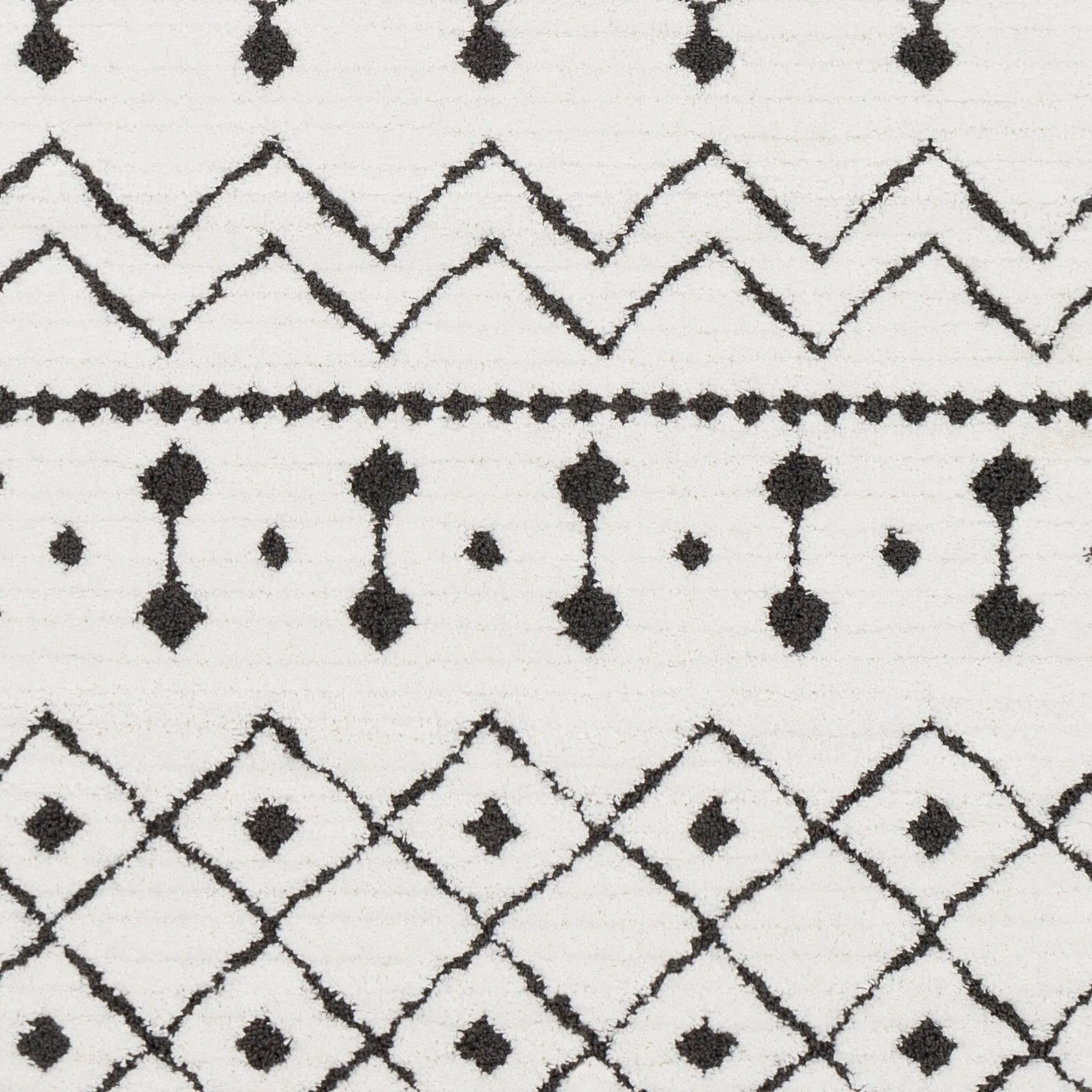 Livabliss Salcedo Bohemian Textural Plush Area Rug