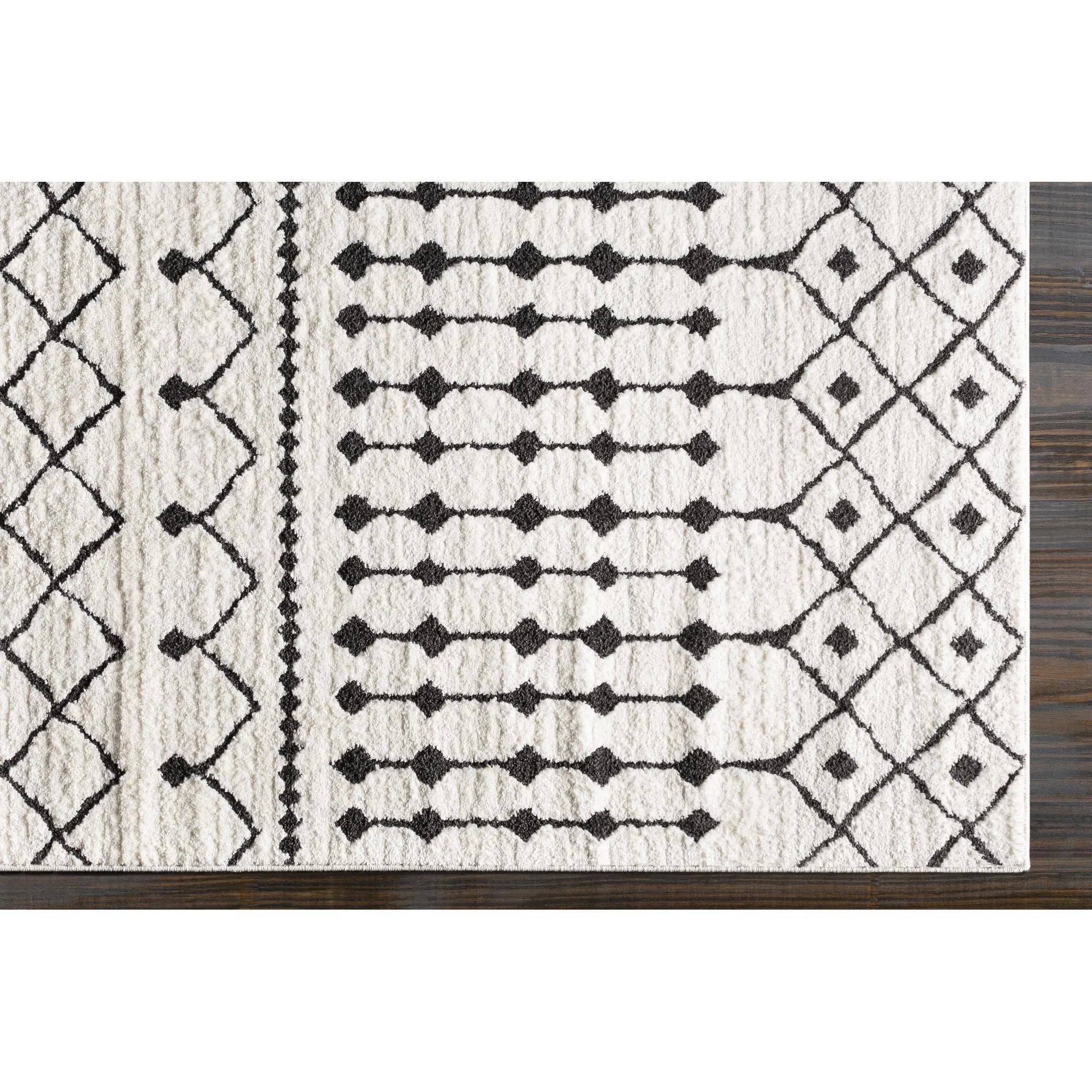 Livabliss Salcedo Bohemian Textural Plush Area Rug