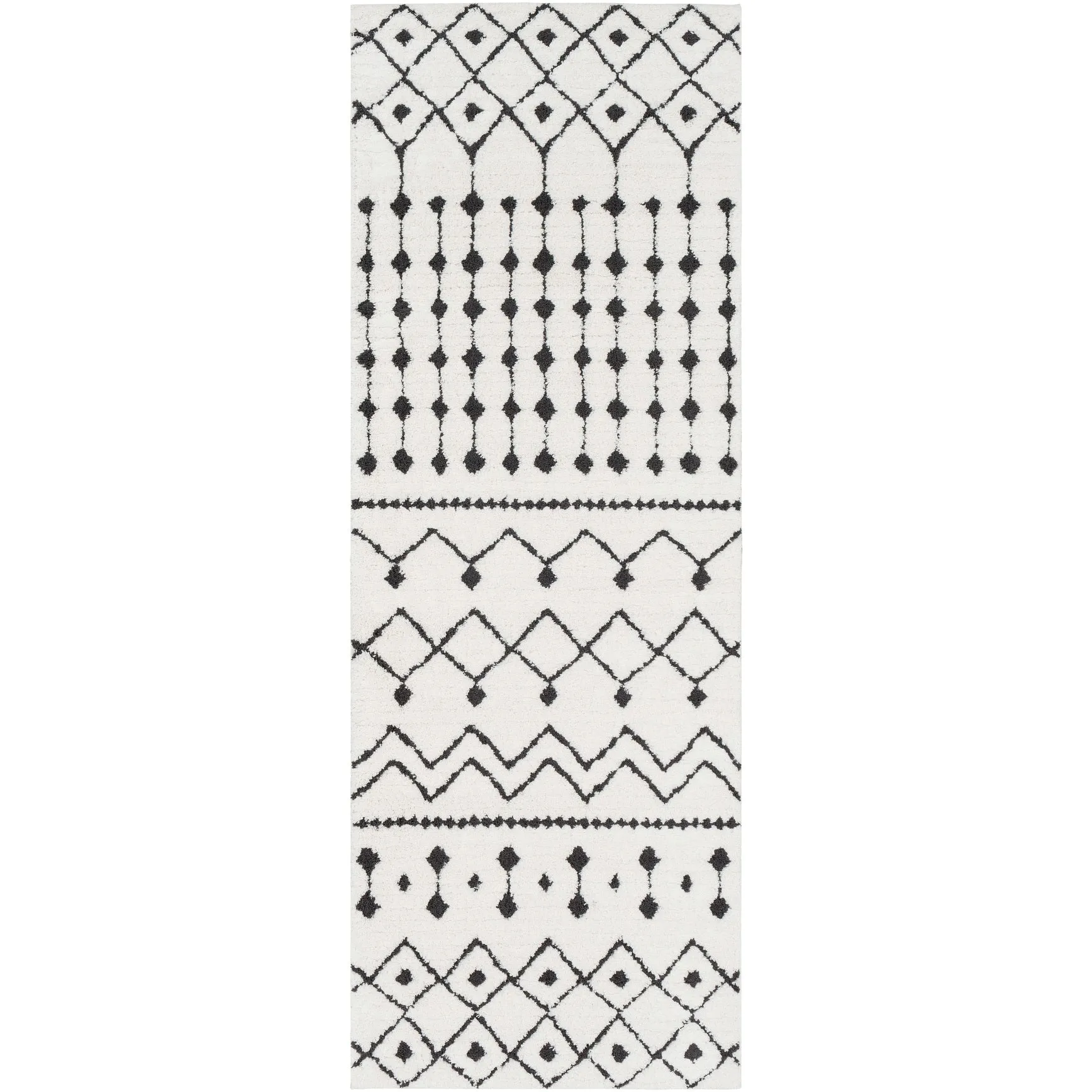 Livabliss Salcedo Bohemian Textural Plush Area Rug