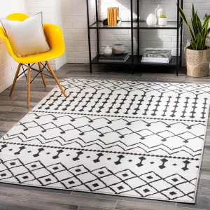Livabliss Salcedo Bohemian Textural Plush Area Rug