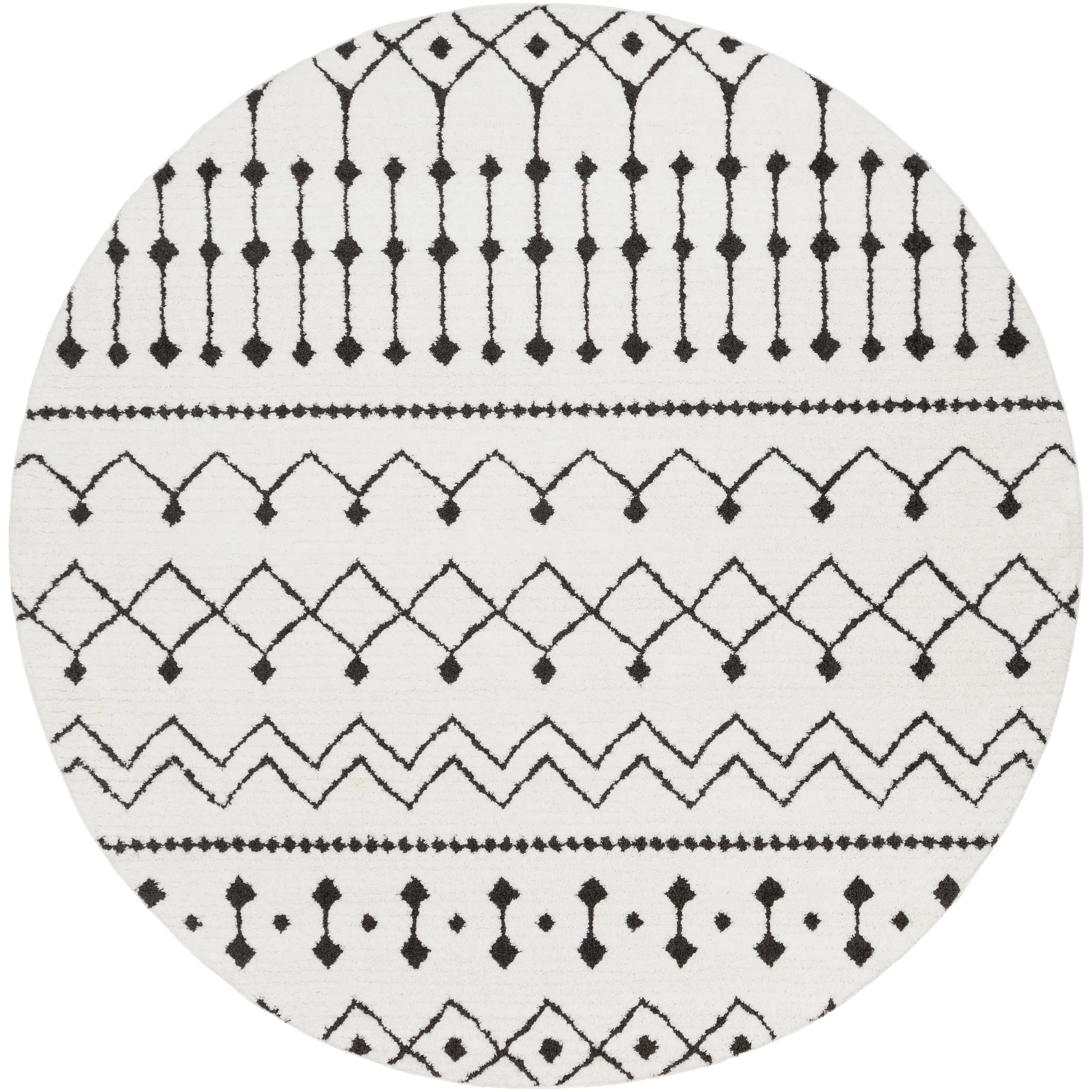 Livabliss Salcedo Bohemian Textural Plush Area Rug