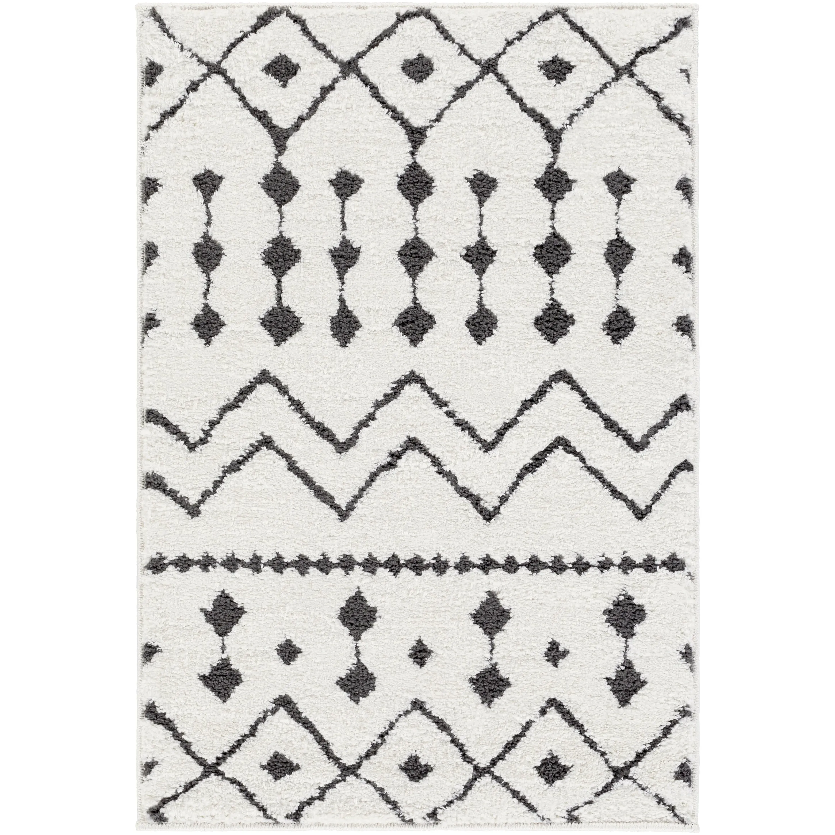 Livabliss Salcedo Bohemian Textural Plush Area Rug
