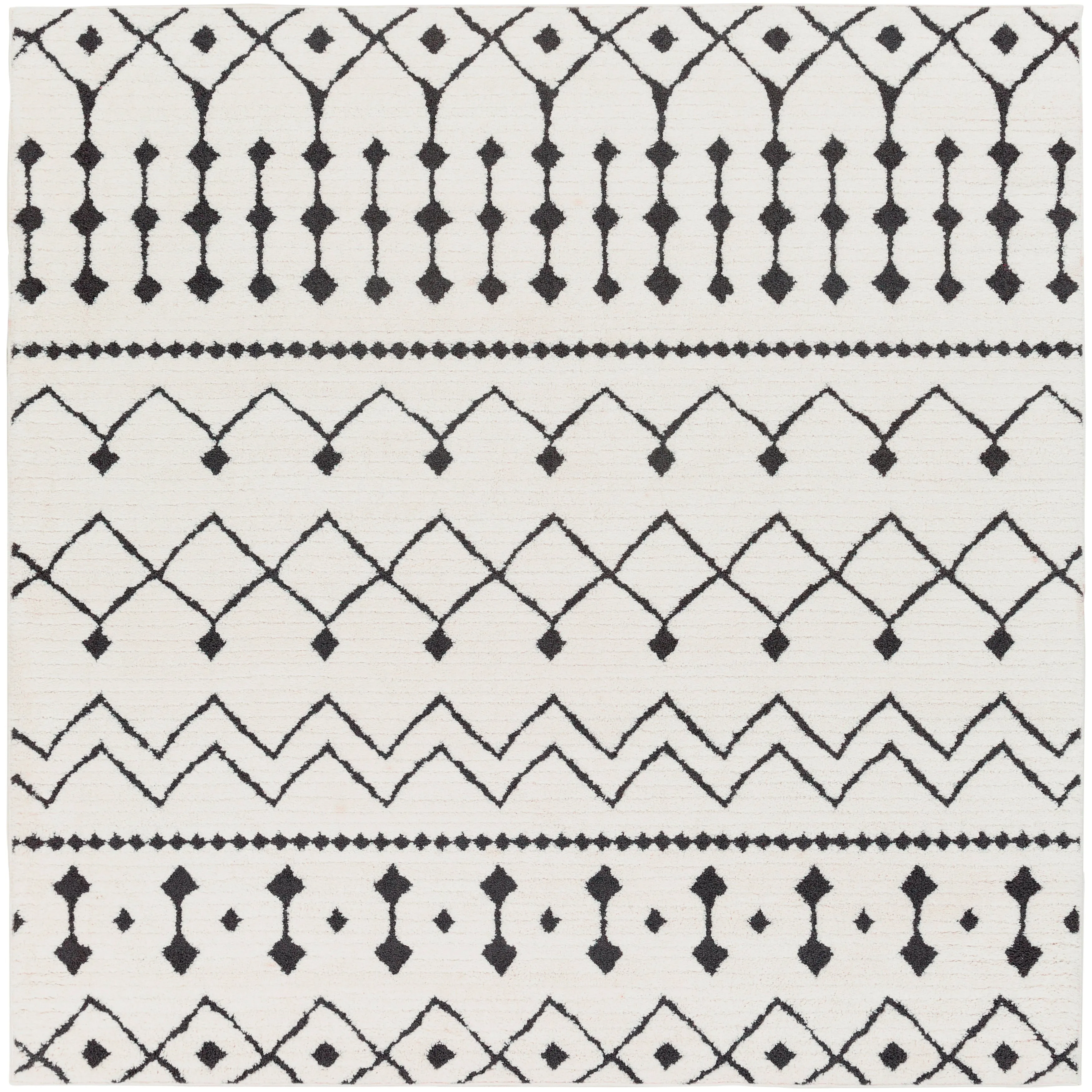 Livabliss Salcedo Bohemian Textural Plush Area Rug