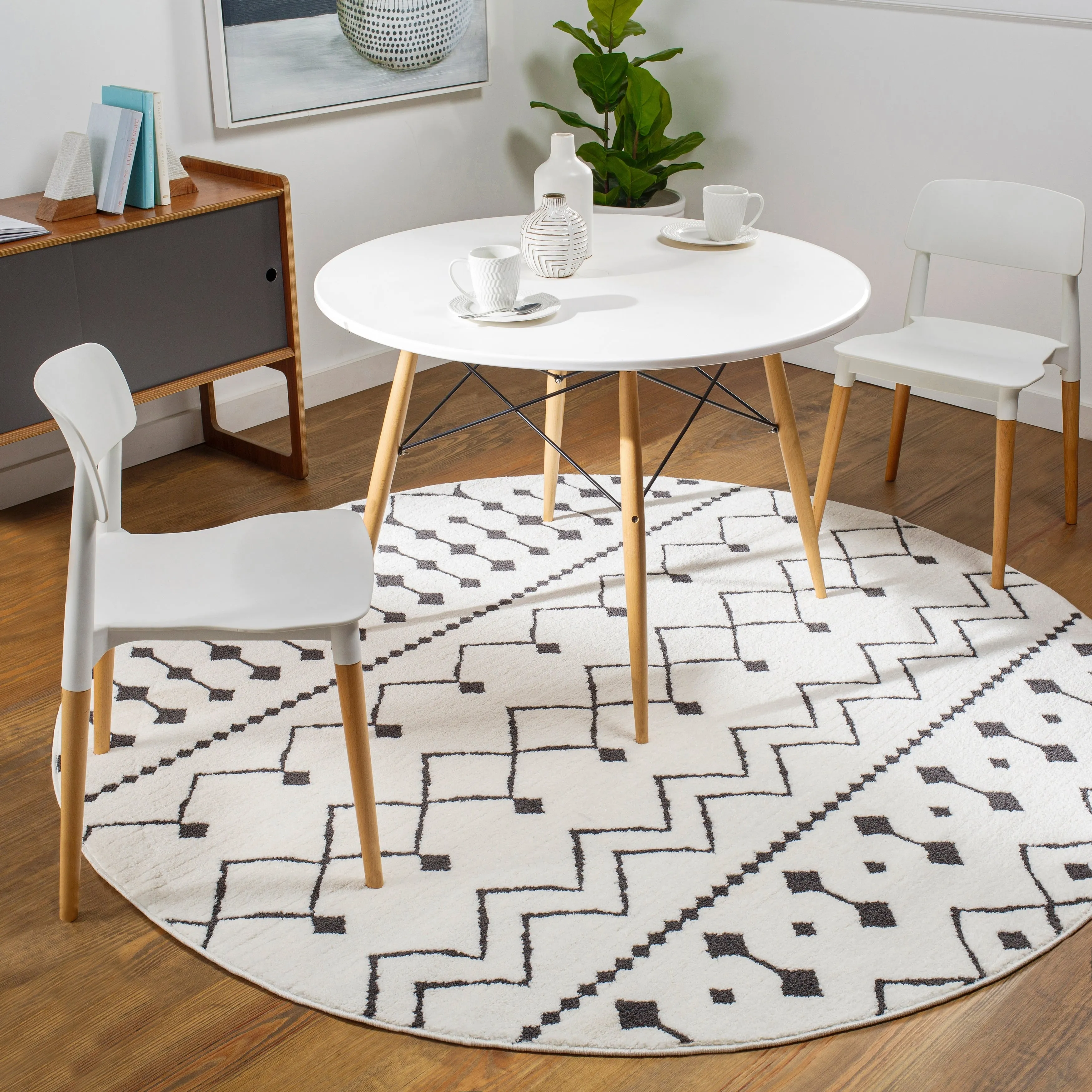 Livabliss Salcedo Bohemian Textural Plush Area Rug
