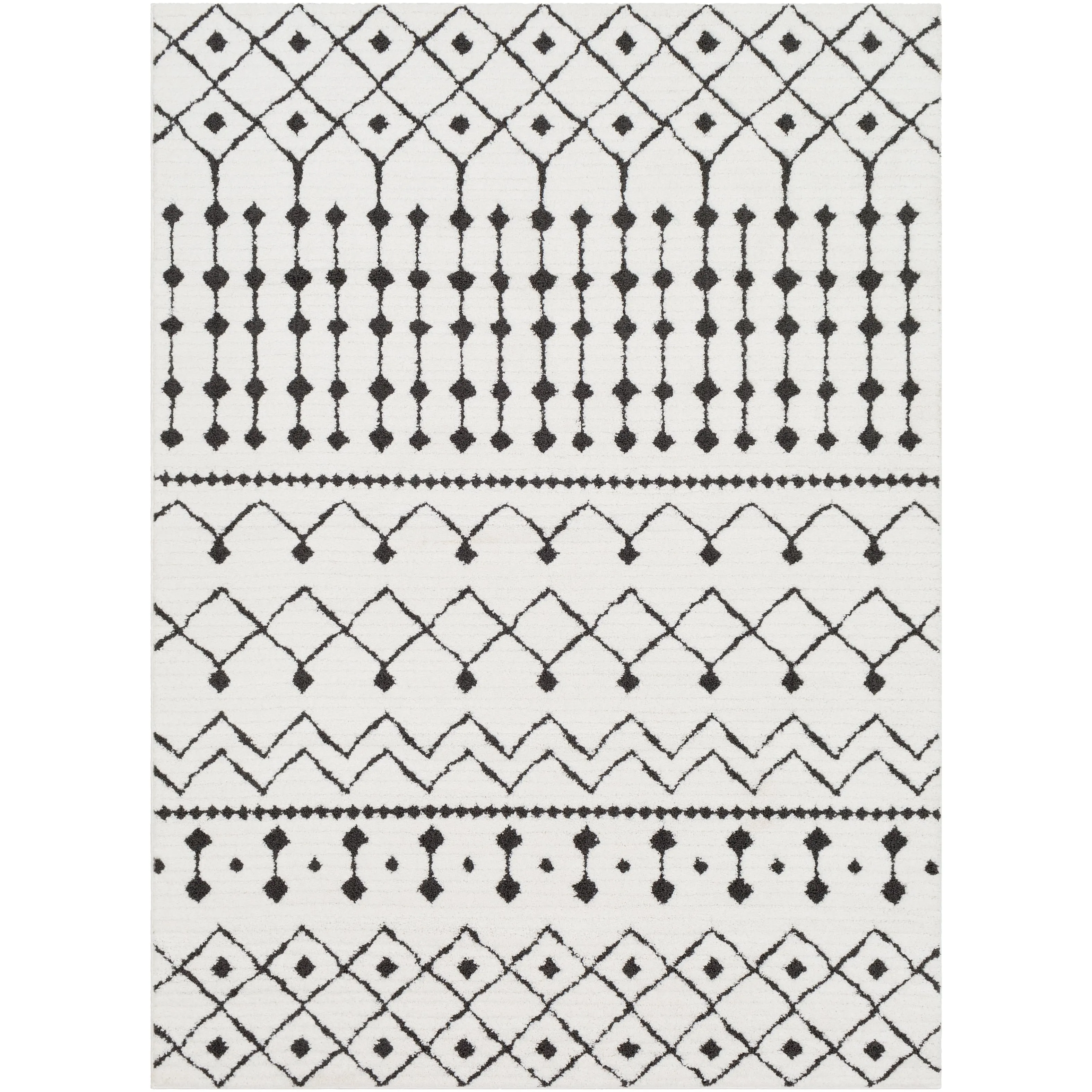 Livabliss Salcedo Bohemian Textural Plush Area Rug