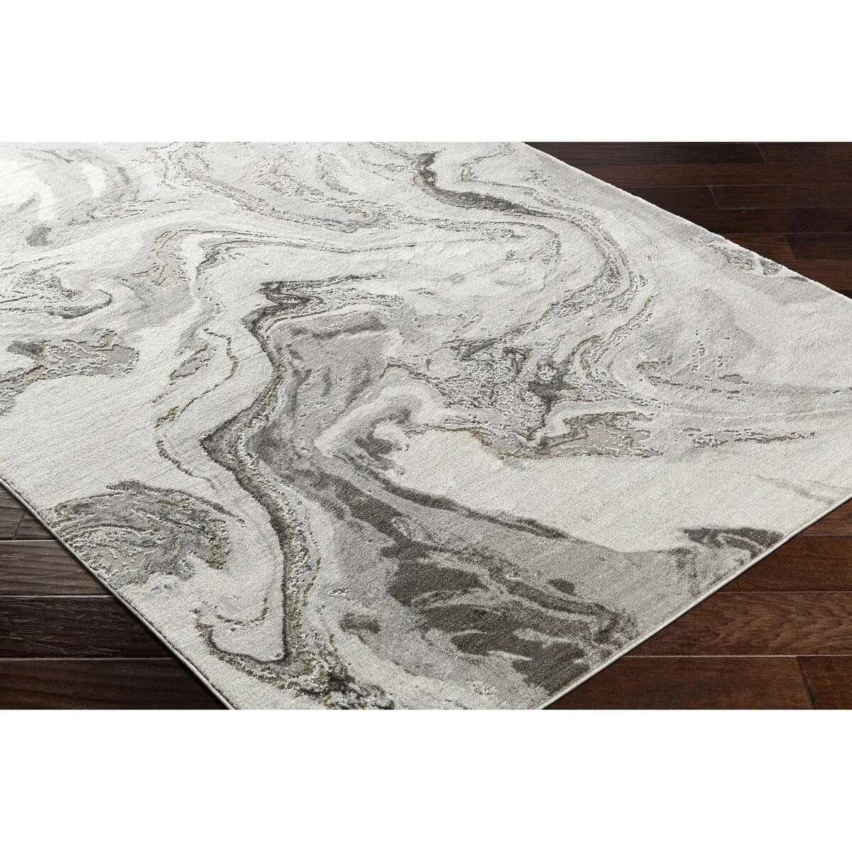 Livabliss Tibetan Modern Swirl Area Rug