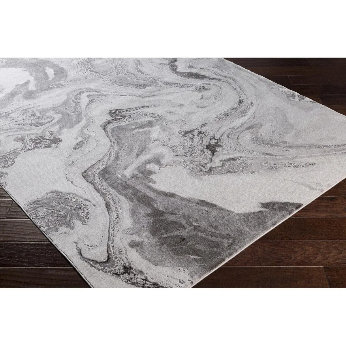 Livabliss Tibetan Modern Swirl Area Rug